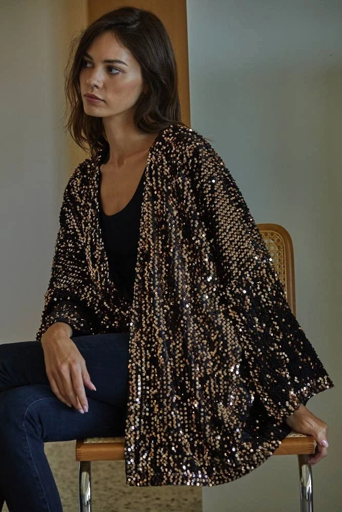 Aria Sequin Cardigan