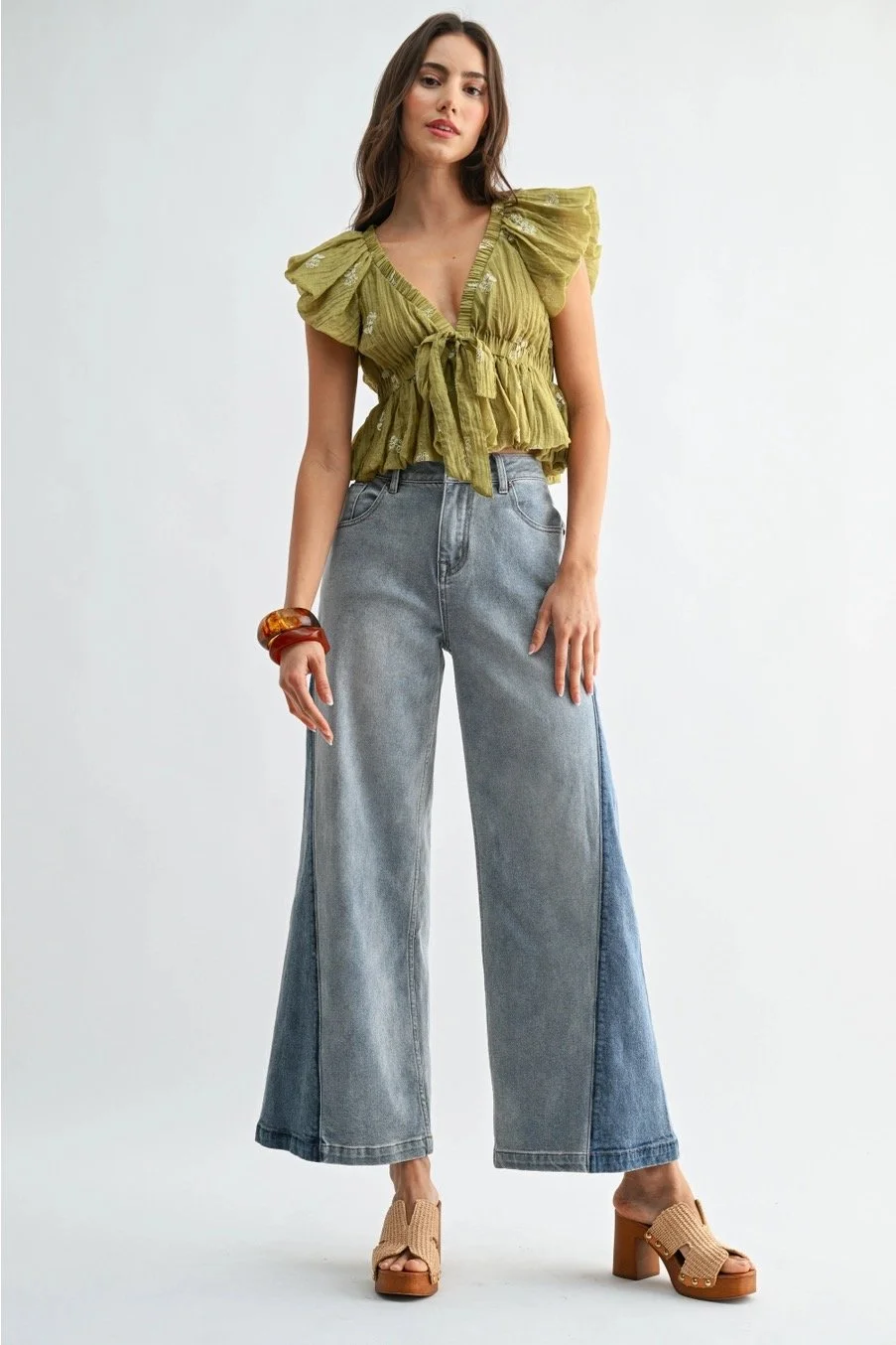 Sadie Wide Leg Denim