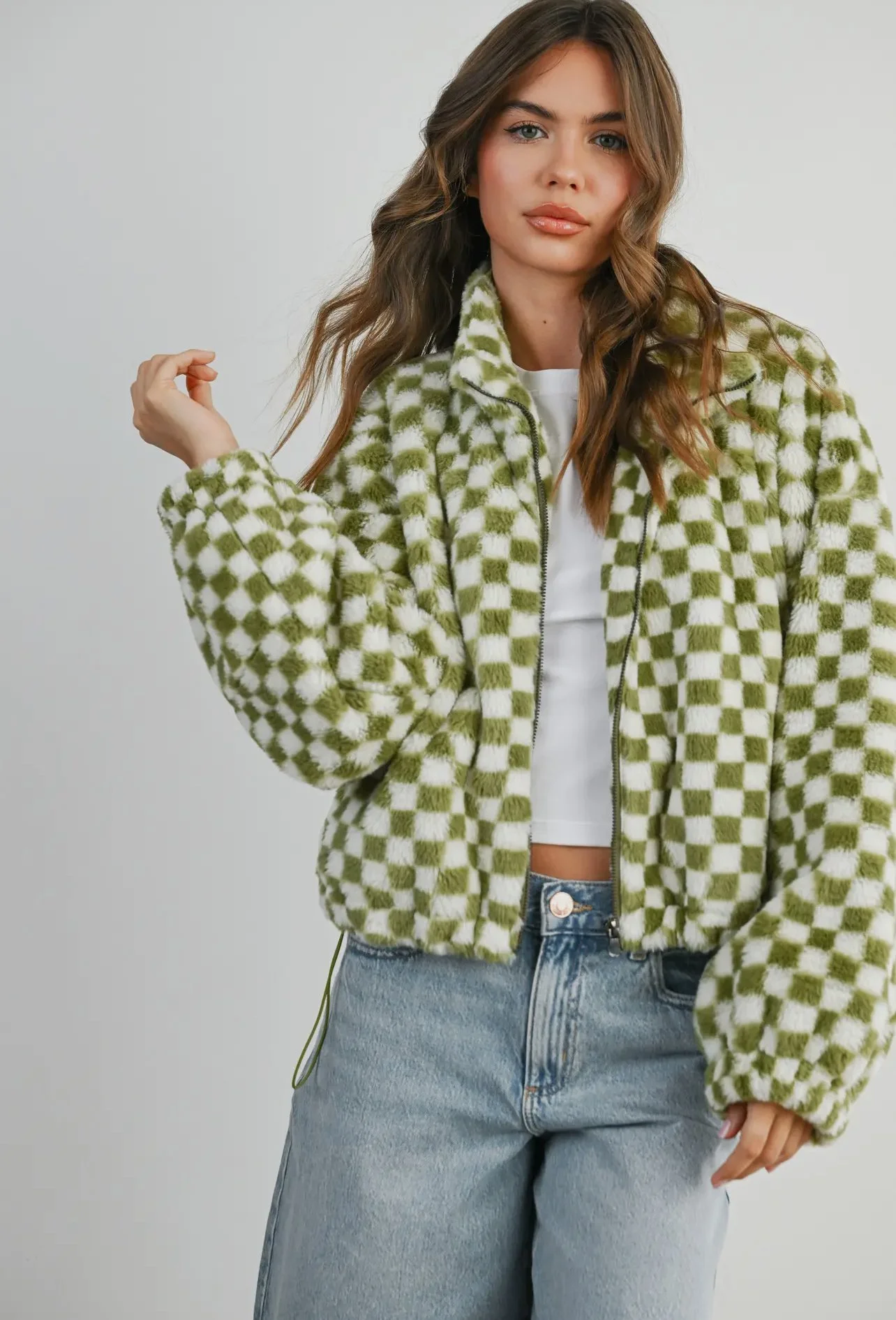 Kali Checkered Jacket
