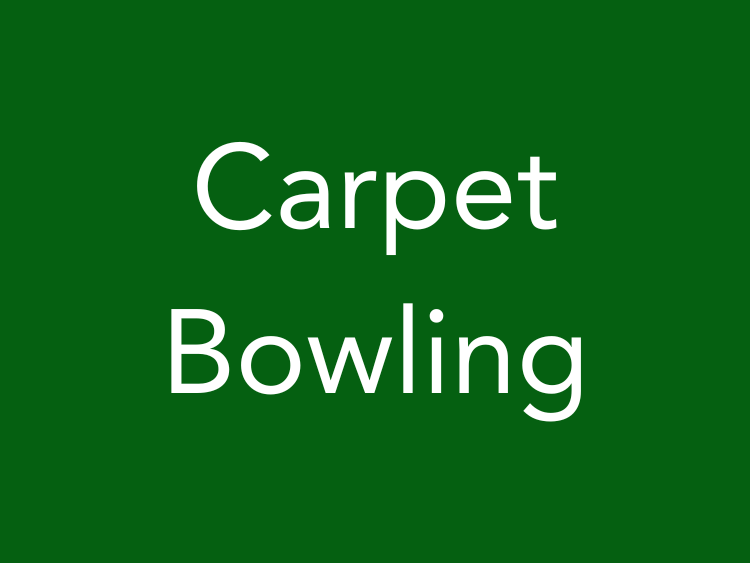 Carpet Bowling