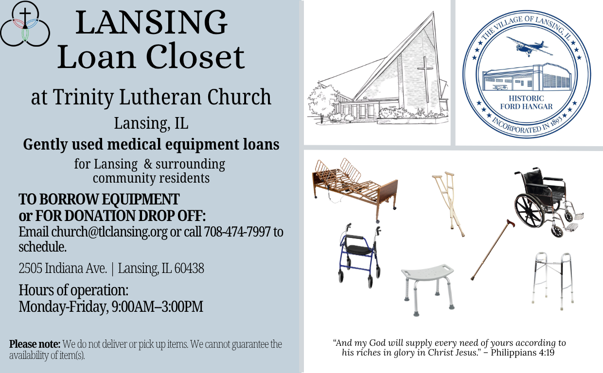 Lansing Loan Closet Lansing, IL Medical equipment