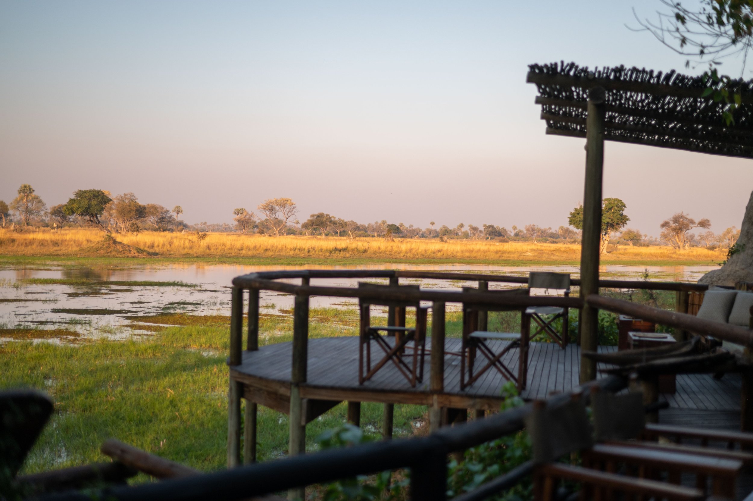 Delta camp view