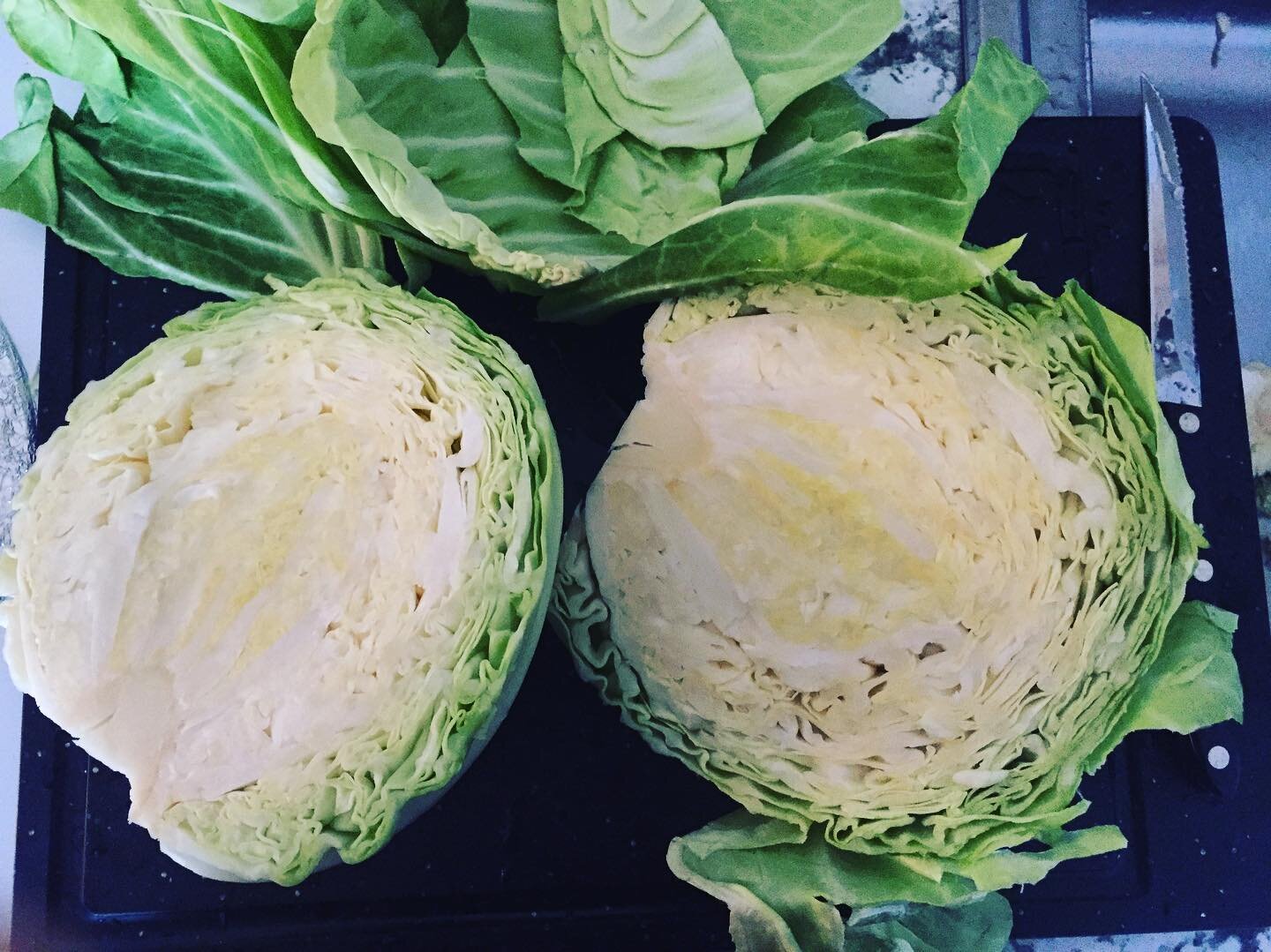 We&rsquo;re two halves of the same cruciferous, actually inseparable cuz we&rsquo;re torn from the same leaf, cut from the same cloth. Tedious tho it may be to macerate shredded cabbage with salt. But give it time, put the crock in a dark cupboard an