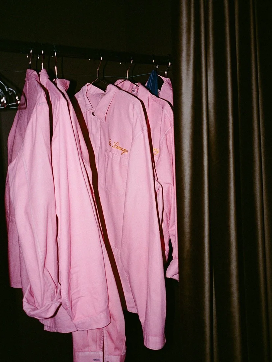 You look good in pink 💘 treat yourself to this limited run chore jacket, chainstiched by @alyxjacobsrepair 

[in person only]