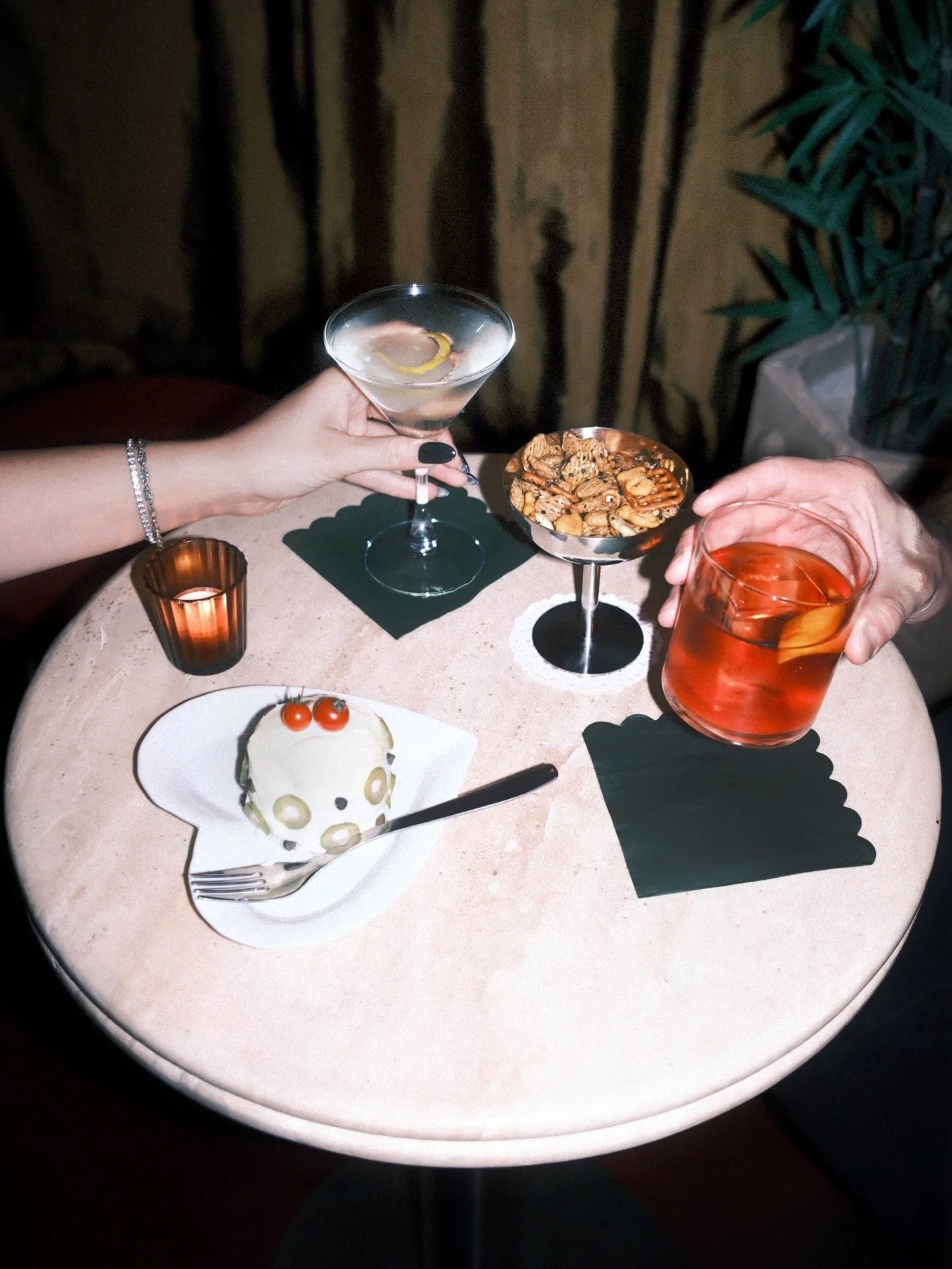 bring your friends // bring your appetite // snack menu launches tonight