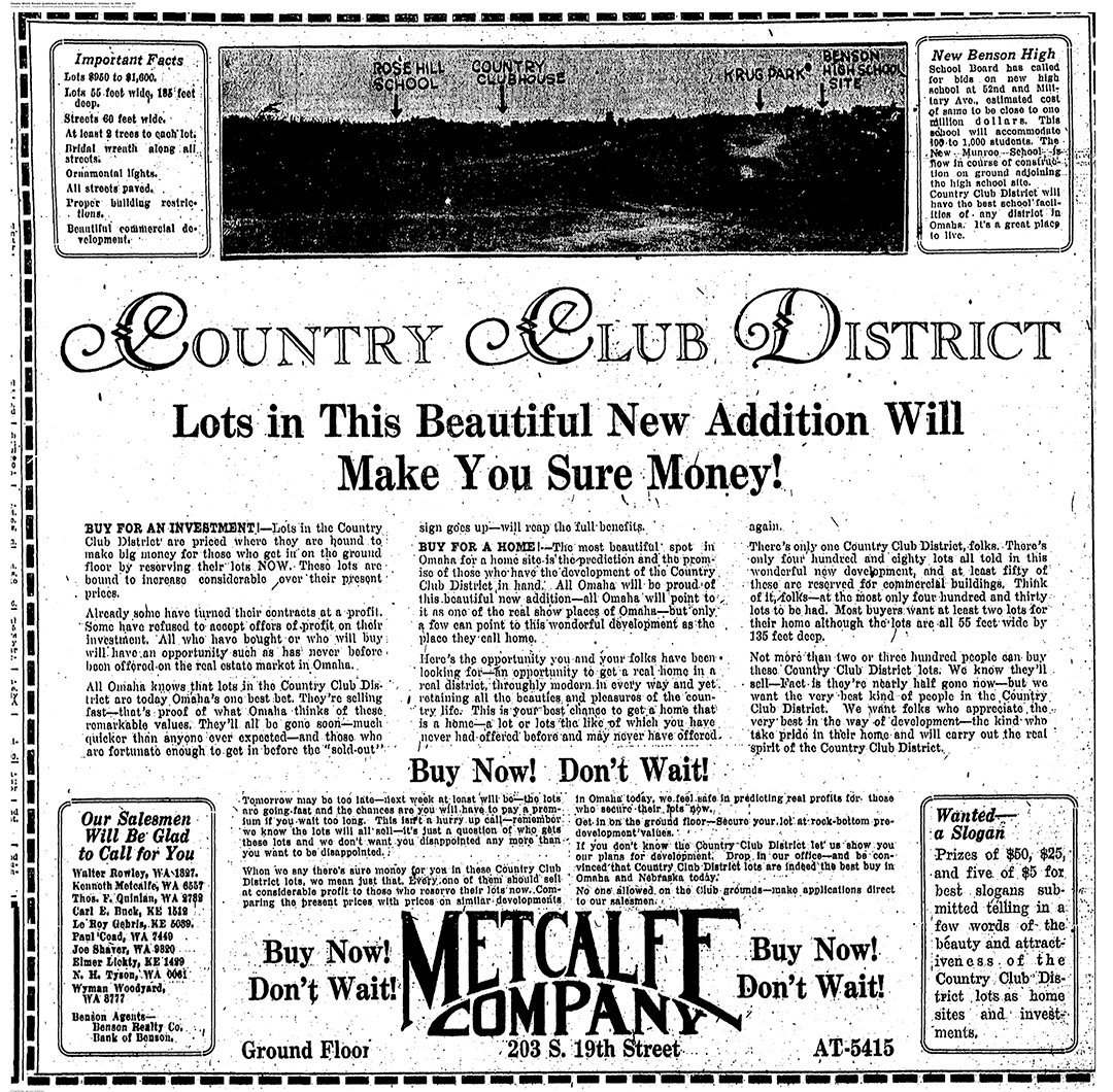 STORY #13: Selling the Dream: What Did You Buy in the Country Club District?