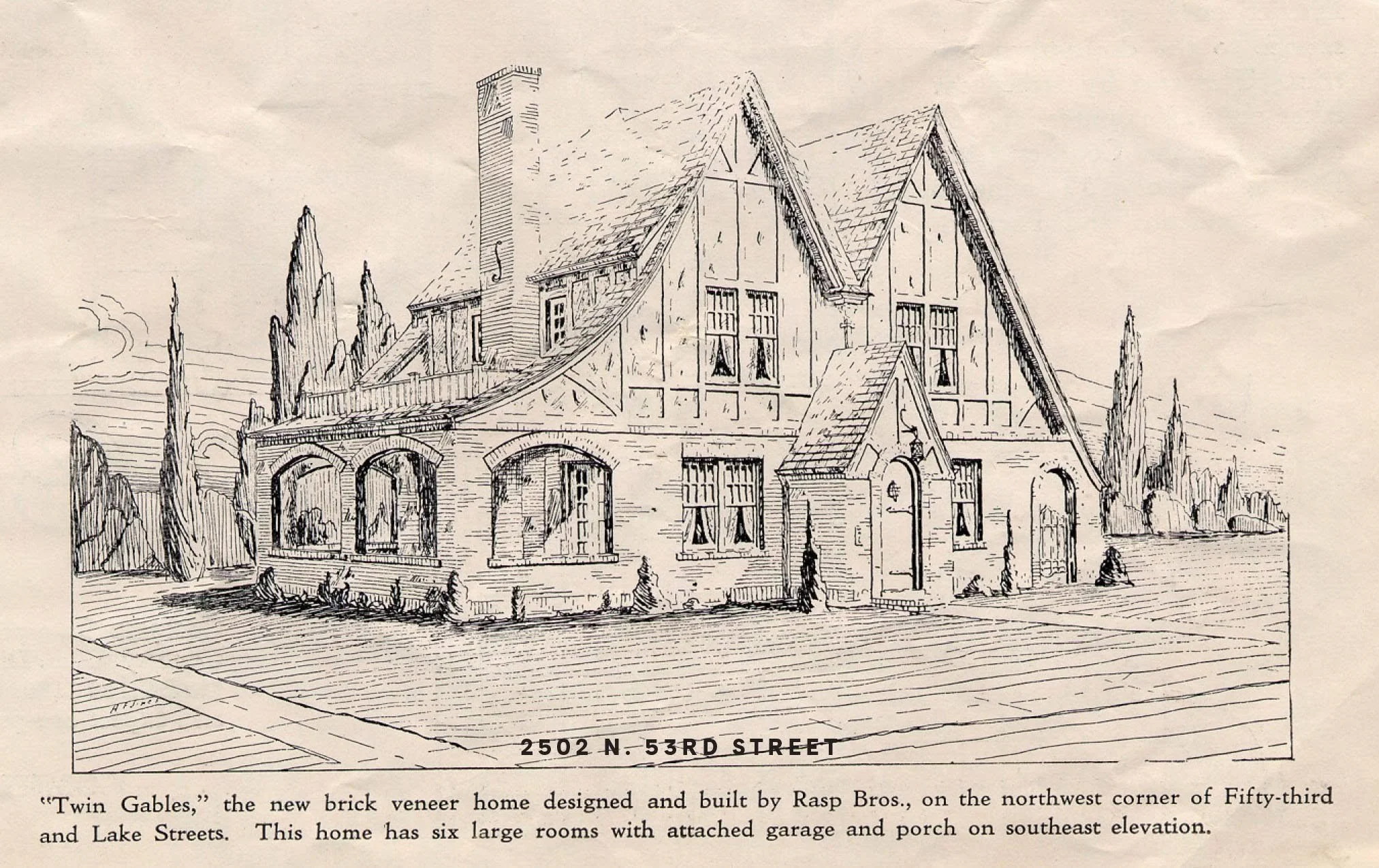 Story #40: 2502 North 53rd Street (Built 1928)