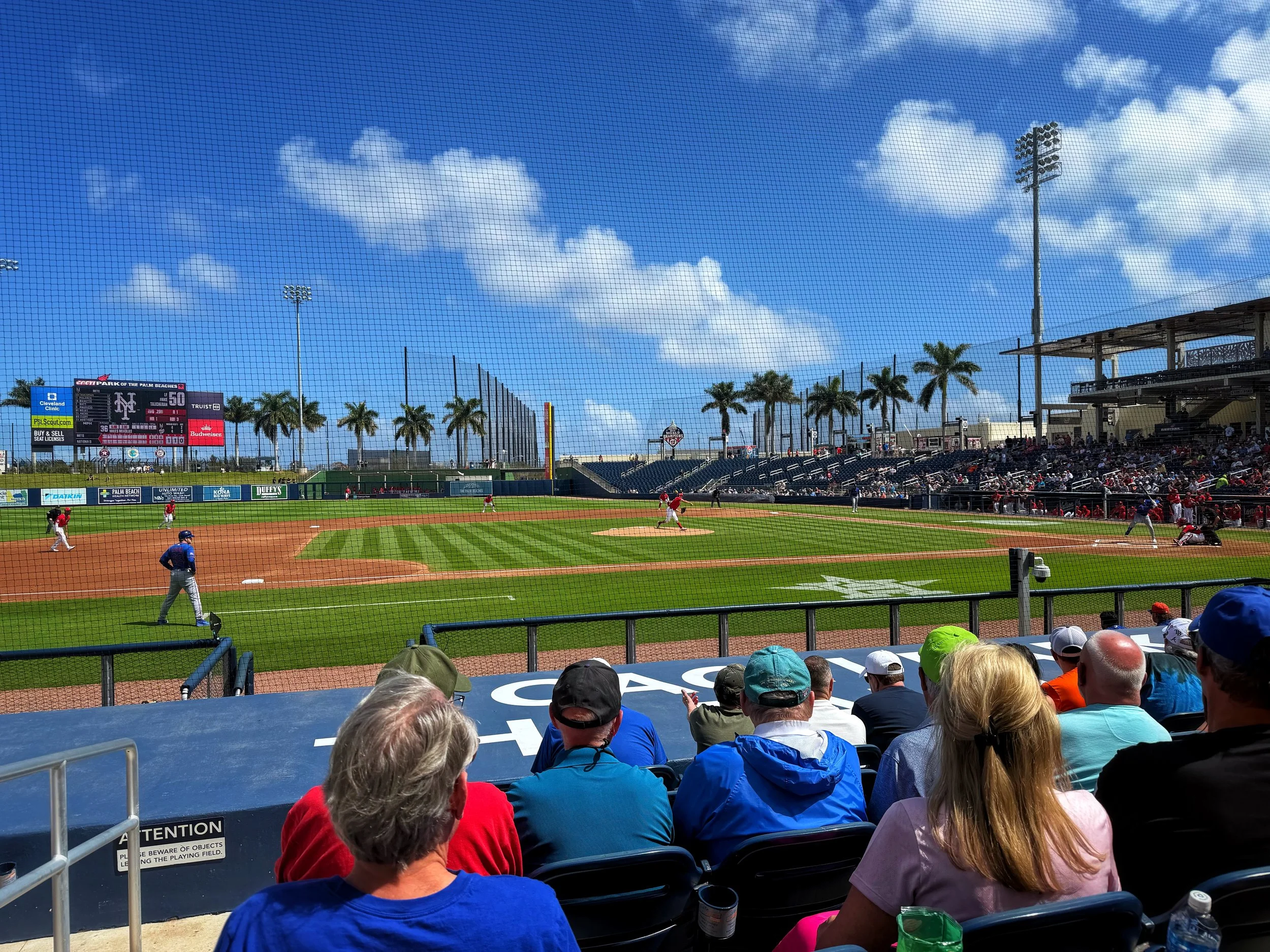 Spring Training, Mets vs. Nationals