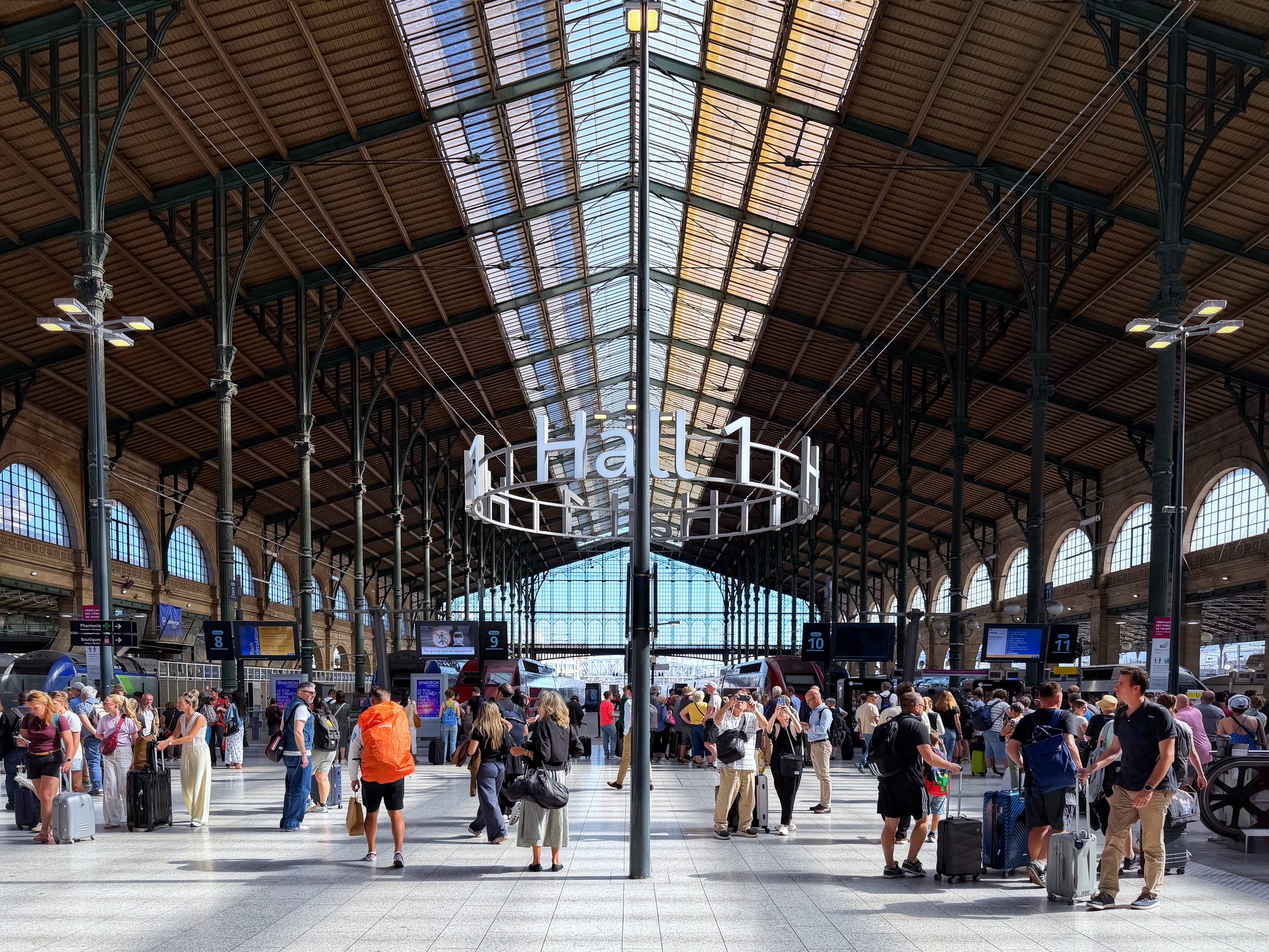 Intra-Europe Trains and Planes 