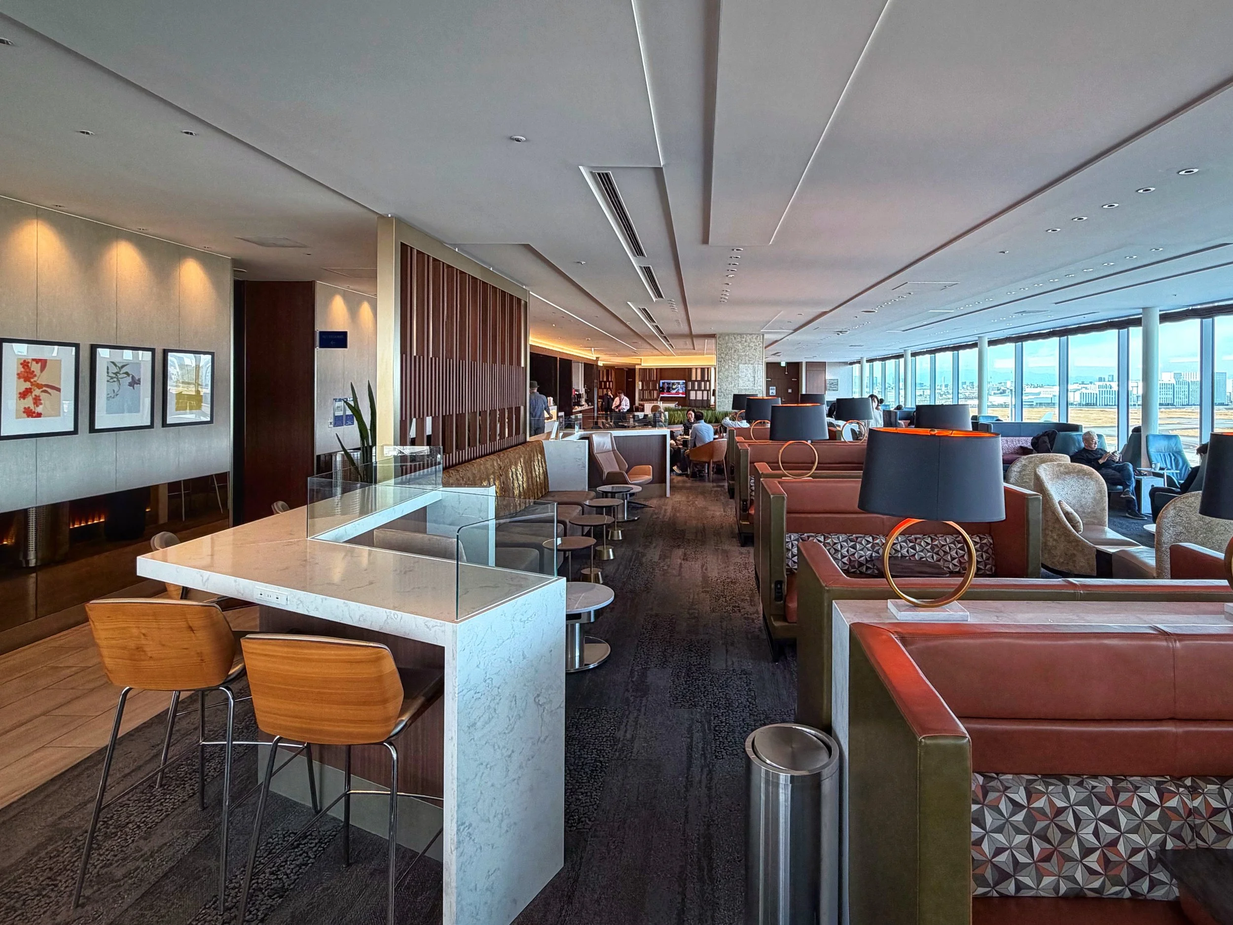Haneda Airport: American Express Centurion Lounge + Delta Sky Club