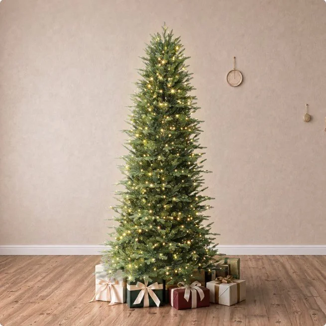 Holiday Living Lappin Pine Slim 7.5 ft pre-lit Christmas tree