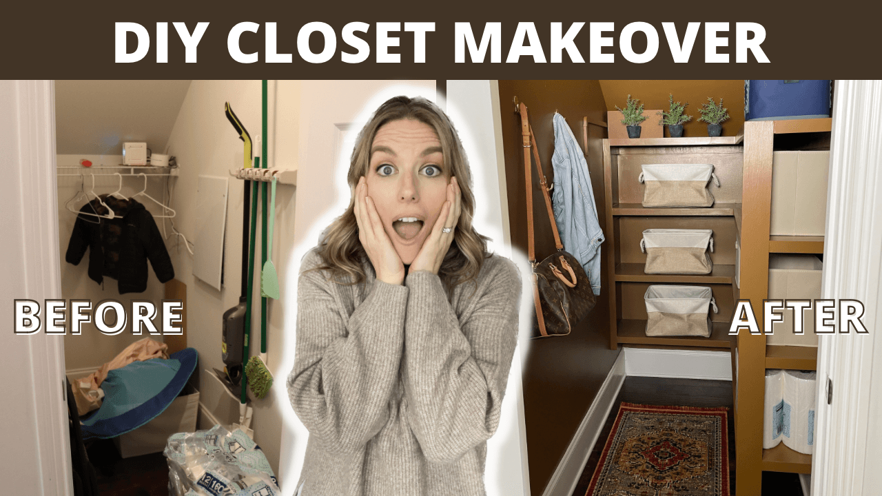 DIY closet makeover