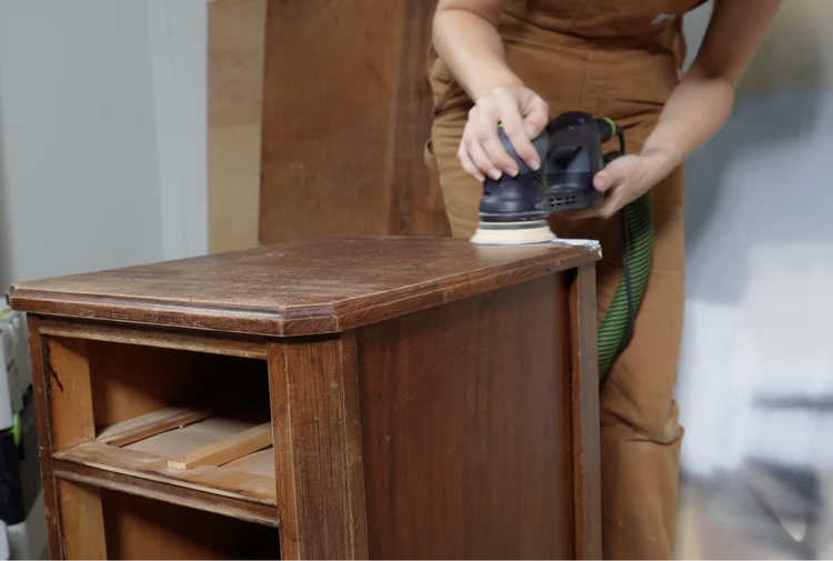 Transforming an Antique Desk into Two Modern Nightstands A DIY Furniture Makeover