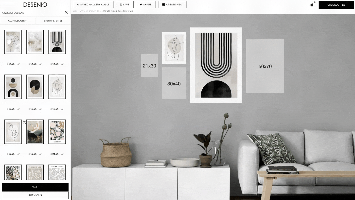 Desenio Wall Art 5 Ways to Display Wall Art — prettydistressed