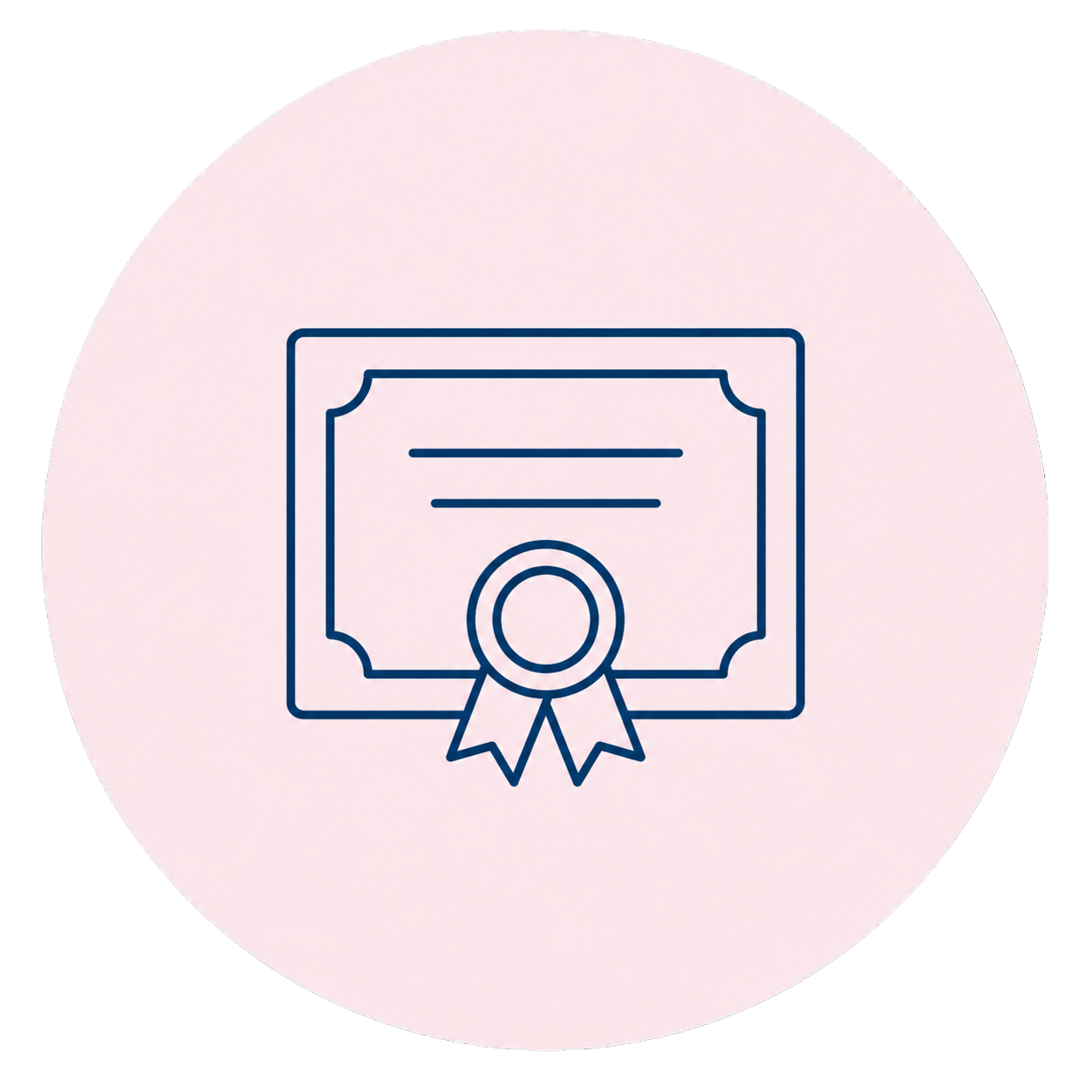 Certificate icon representing Susanne Gerstmyer’s counselling qualifications