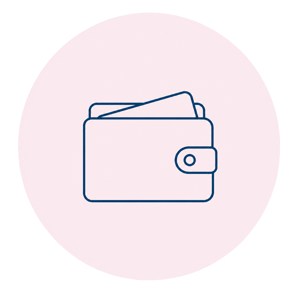 Wallet icon representing cost-effective parent counselling