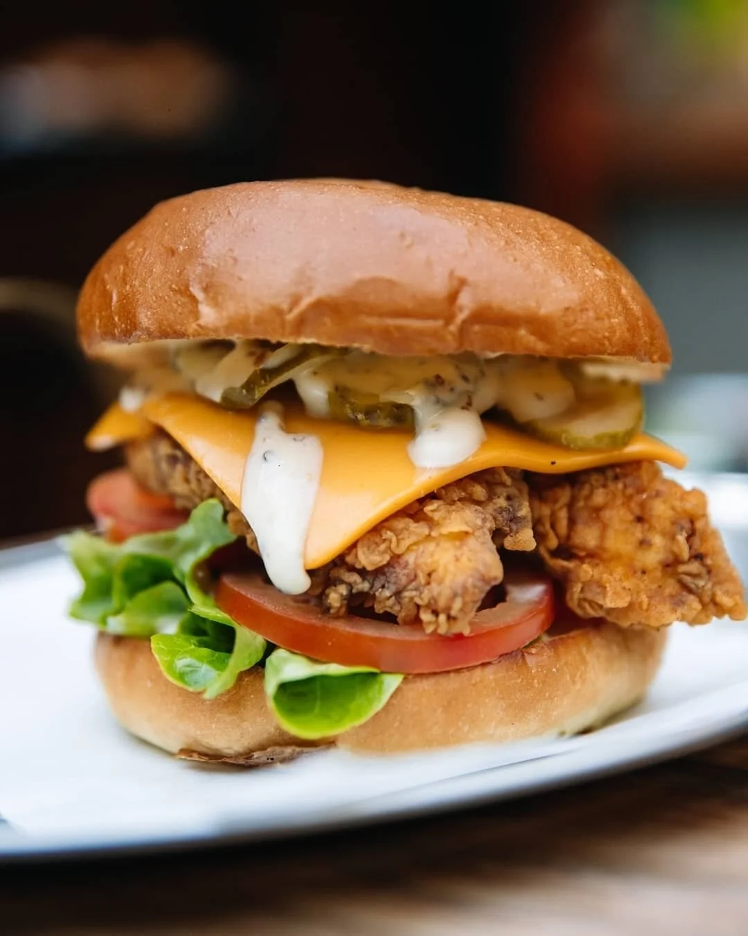 Get more cluck for your buck !! 💸 🍗 
​
​If your looking for something different or just to crush some lock down blues we've got you covered! If you're looking for a throwback to Western Americana we recommend the 'Get Clucked burger' 🐔 . 
​
​If yo