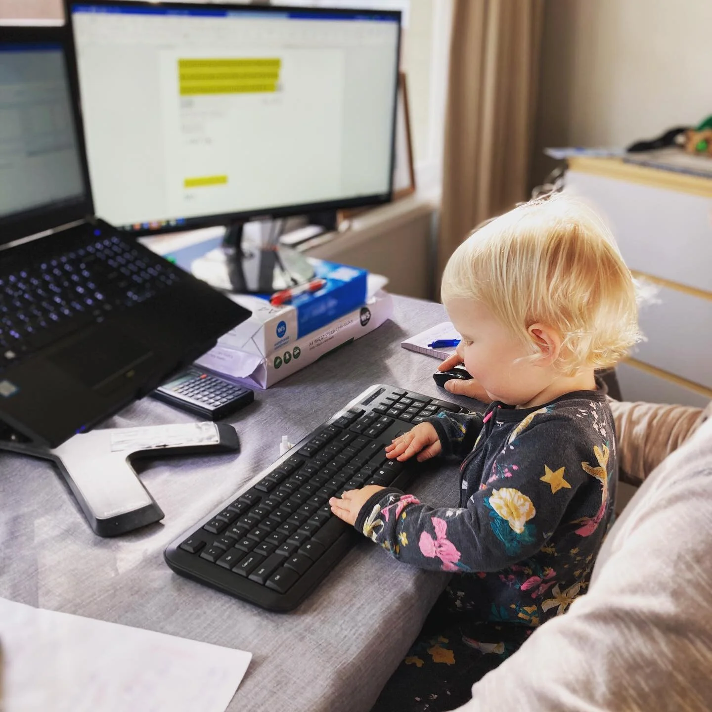 The third member of our team. Miss Sophie. She is the reason I started &ldquo;The House of VA&rdquo;. She lightens up our life, and is our &ldquo;Why.&rdquo; #thehouseofva #virtualassistance #onlinebusinessmanagers #familybusiness