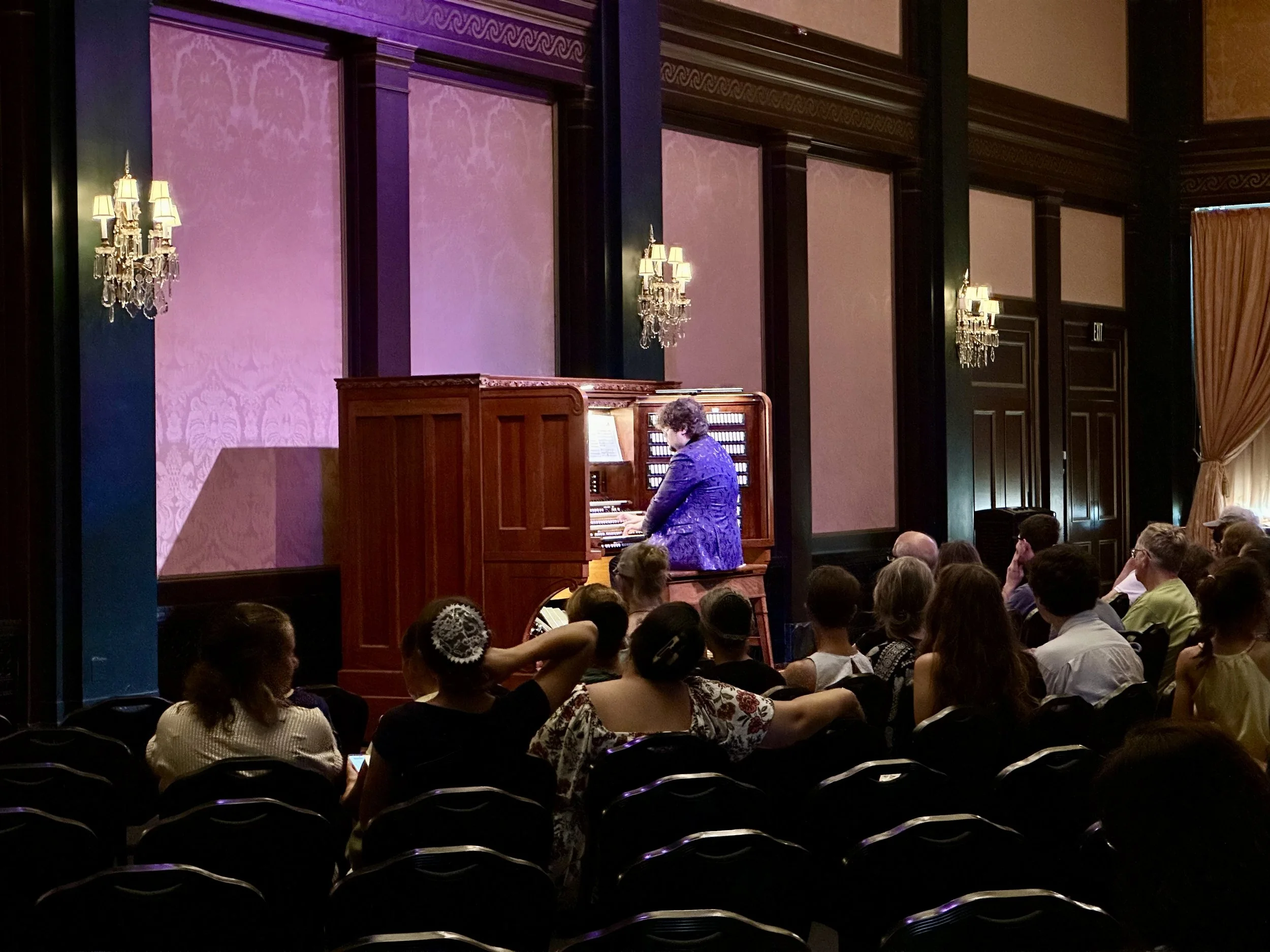 Performing in concert on the 1929 Aeolian Organ in the Grand Ballroom of Longwood Gardens in Kennett Square, PA