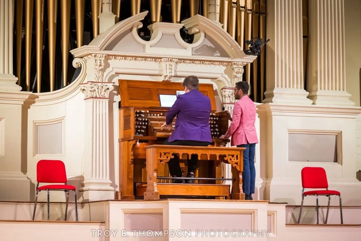 Performing on the 1864 E. & G.G. Hook Organ of Mechanics Hall in Worcester, MA
