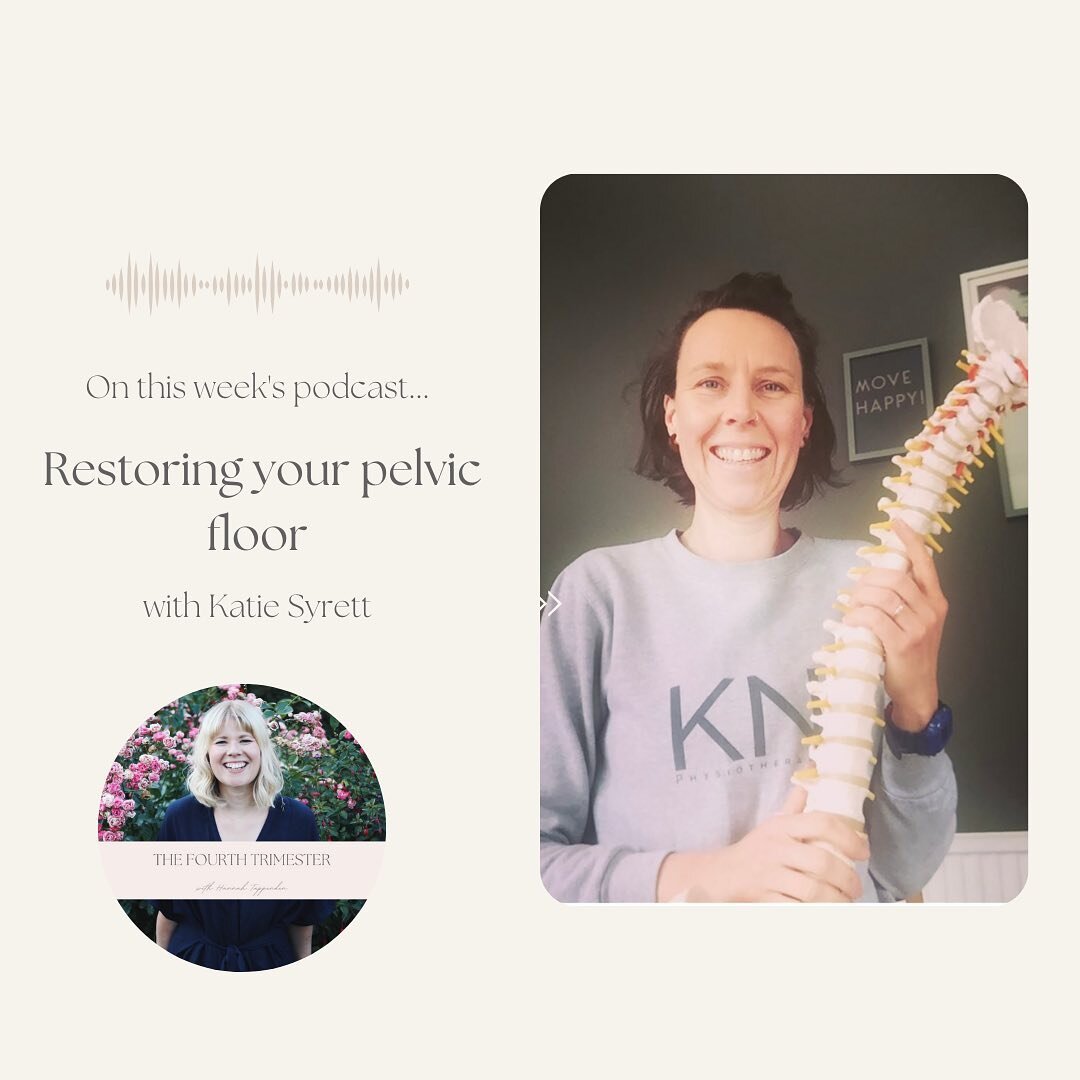 🎙Pelvic Floor Restore🎙

Our podcast guest this week is Katie Syrett. @knsphysio @katie.knsphysio 

She is a lovely human and a super physio. Katie has helped me and lots of the women I know deal with issues with our pelvic floor after pregnancy and