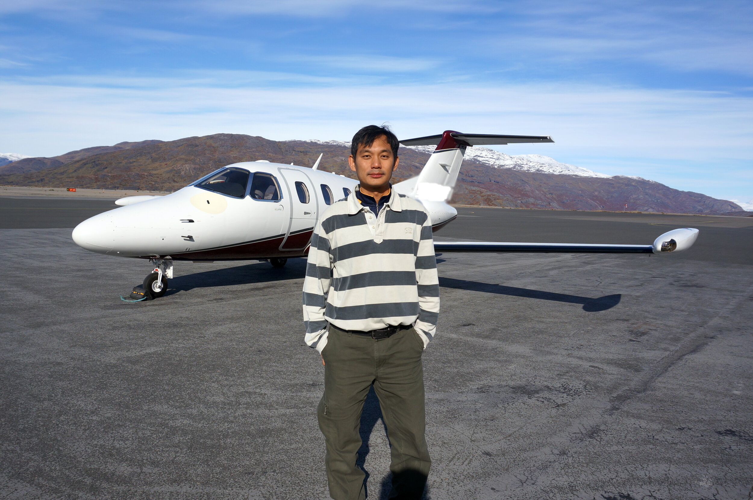 Narsasuaq, Greenland mid-way Atlantic Ocean. Delivery USA to Singapore.