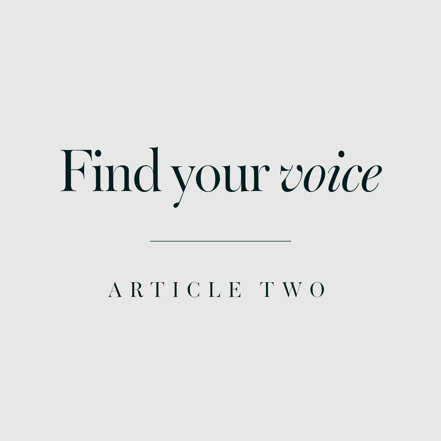 Write Like You Talk