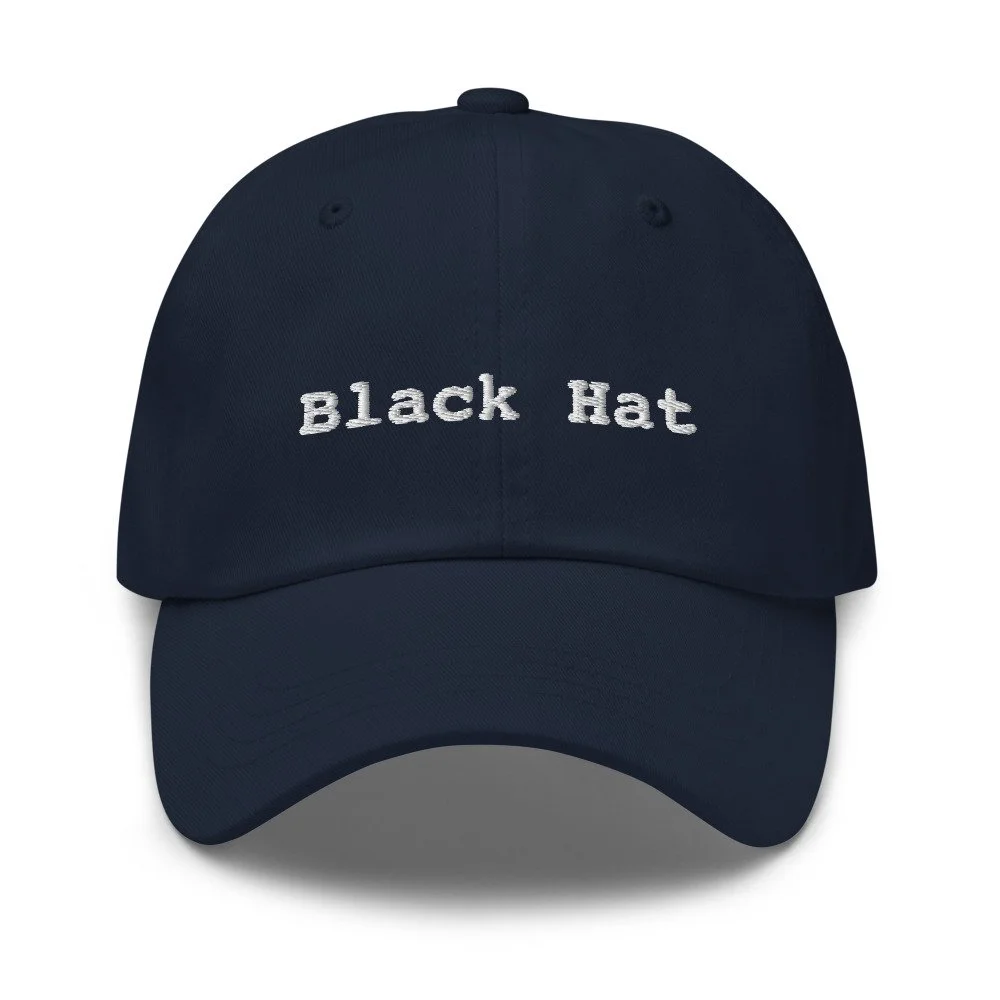 Black Hat Dad Hat (unisex) • AI Store