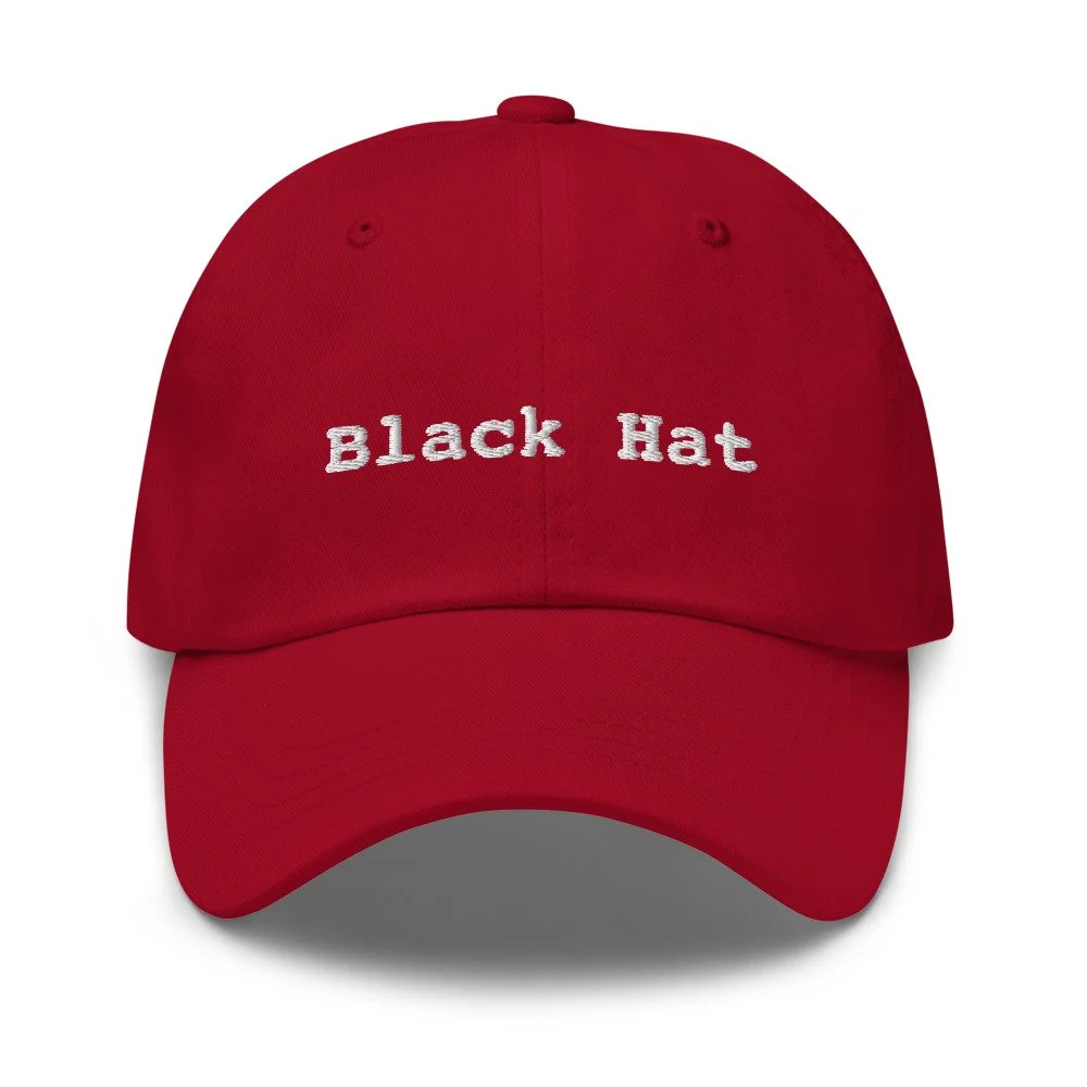 Black Hat Dad Hat (unisex) • AI Store
