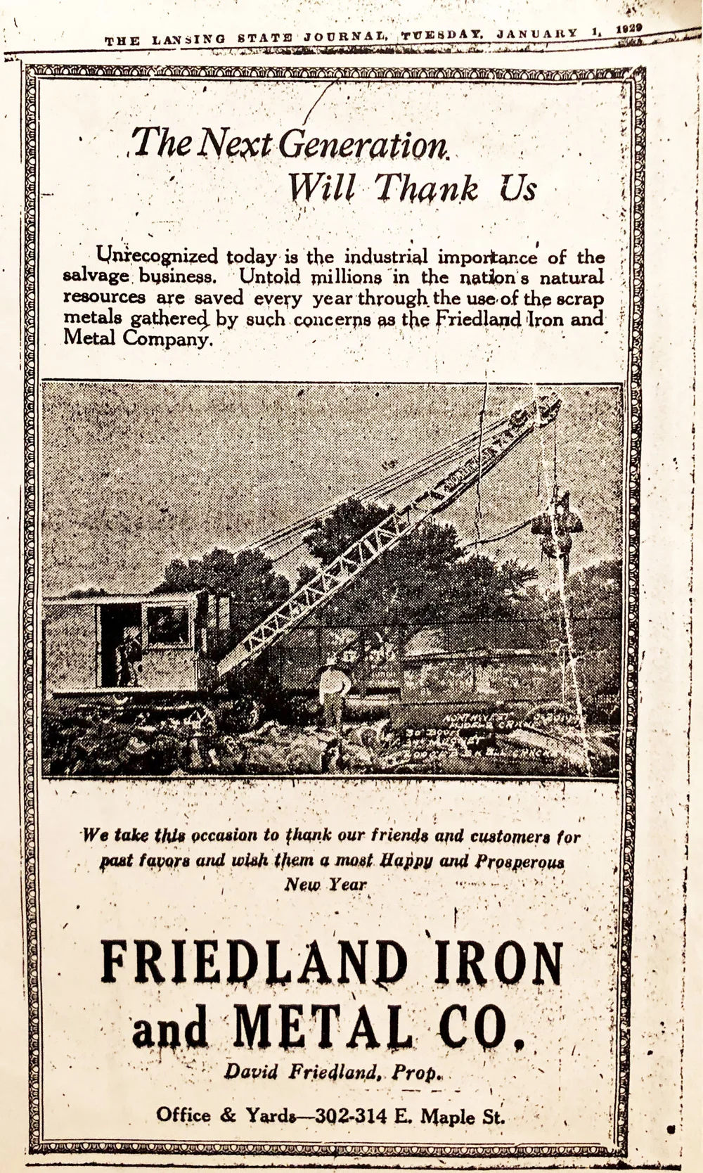 About — Friedland Industries, Inc.