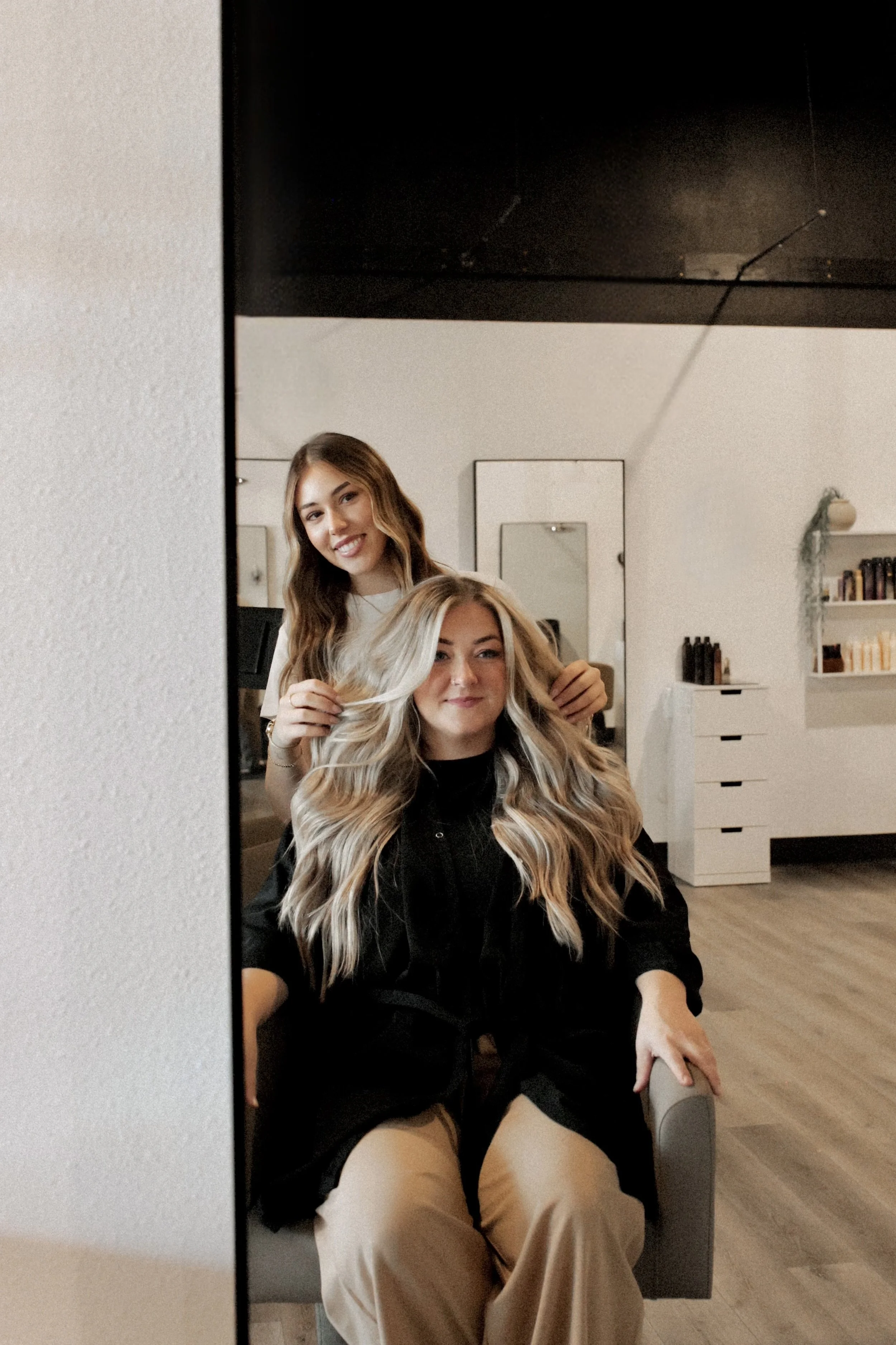 Natural Looking Hair Extensions for hormonal hair loss in Portland Oregon