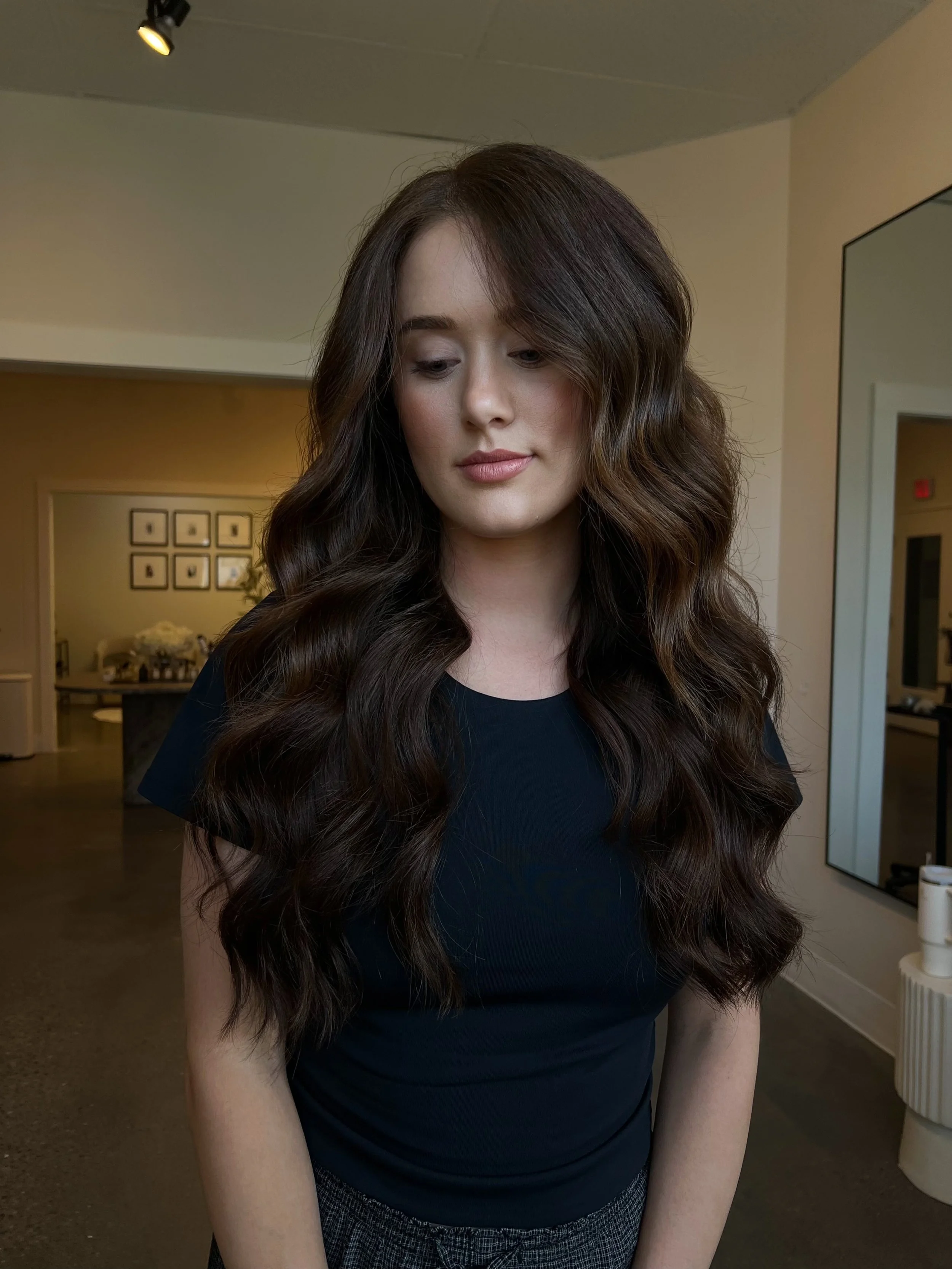 Hair loss solution using luxury extensions for added thickness In Portland