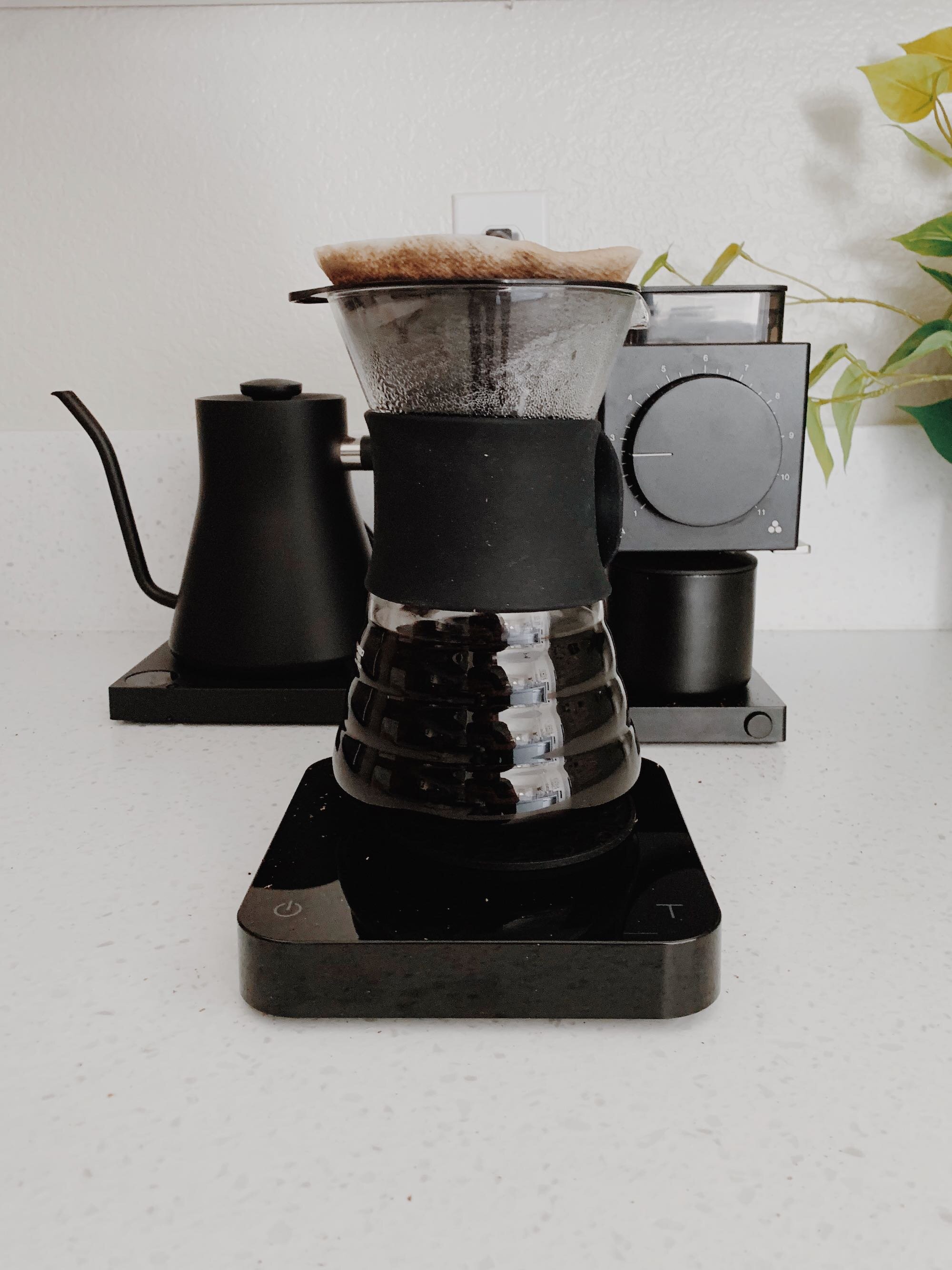 Pour Over Coffee Set Up