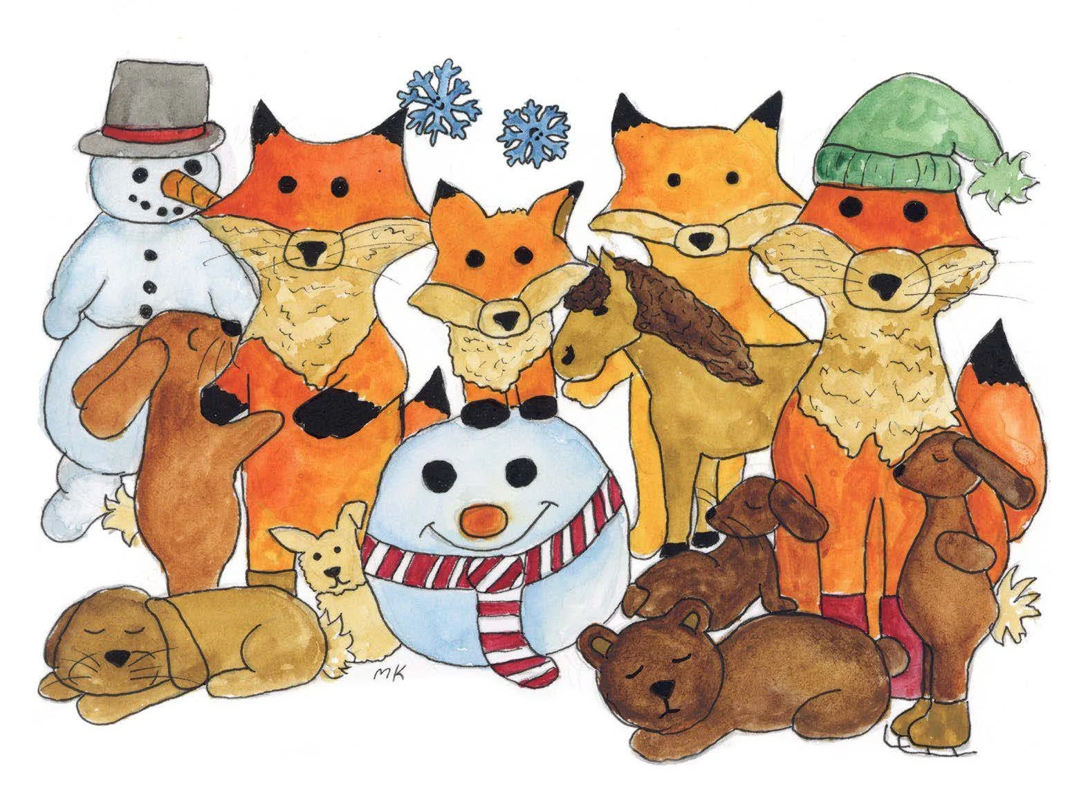 Folkmusikforum i österbotten presenterar: Vinterskoj - talviriemu