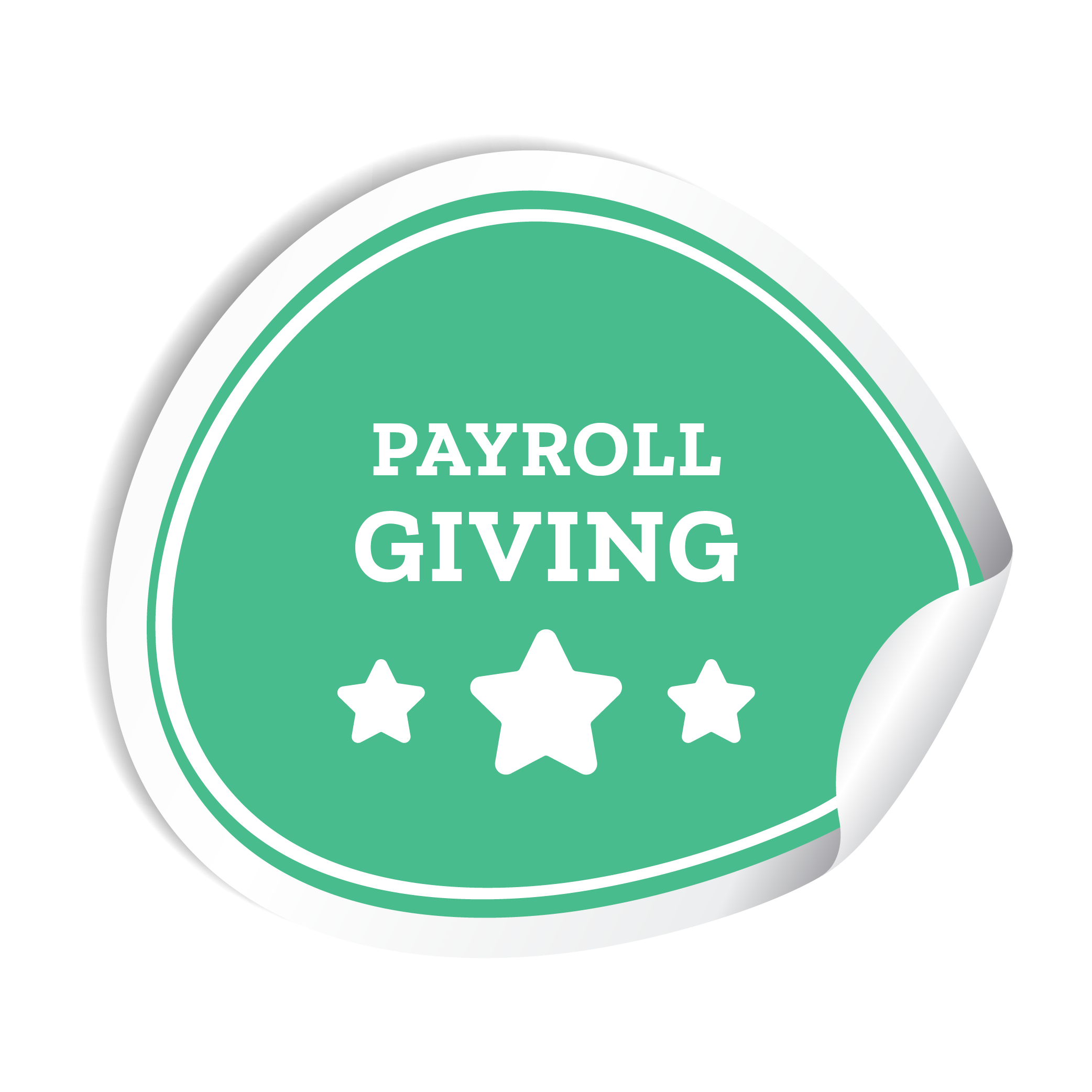 Payroll Giving Badge Green