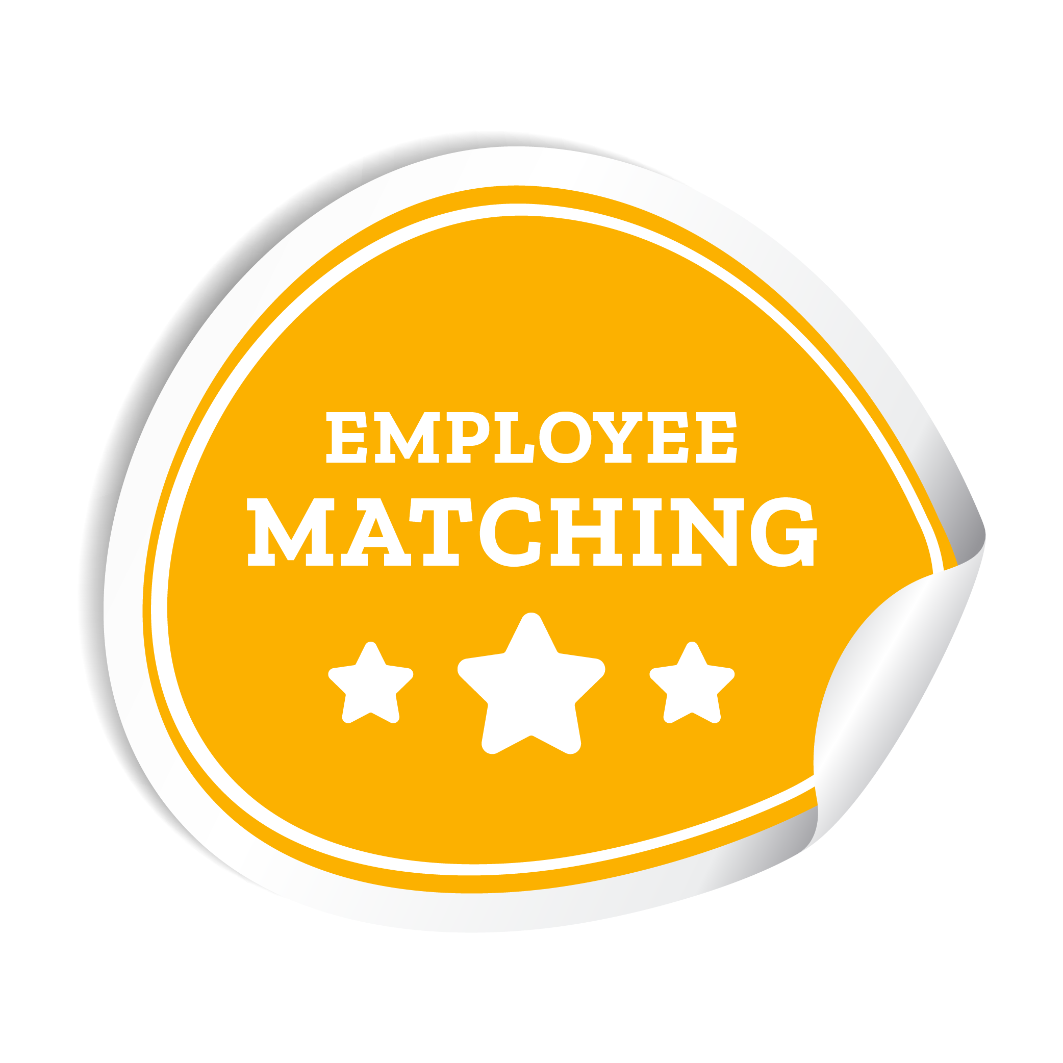 Employee Matching Badge Yellow