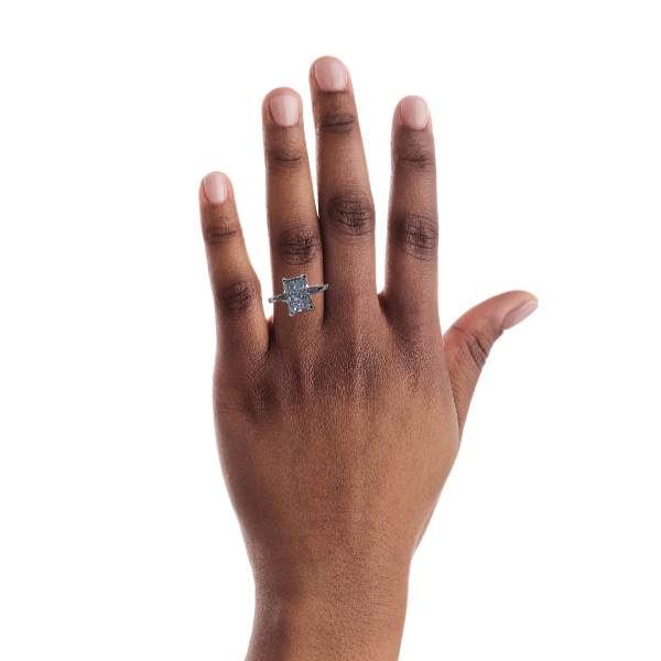 2.5ct lab grown bridal set preloved