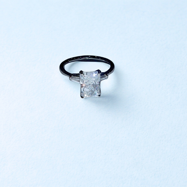 2.5ct lab grown bridal set preloved