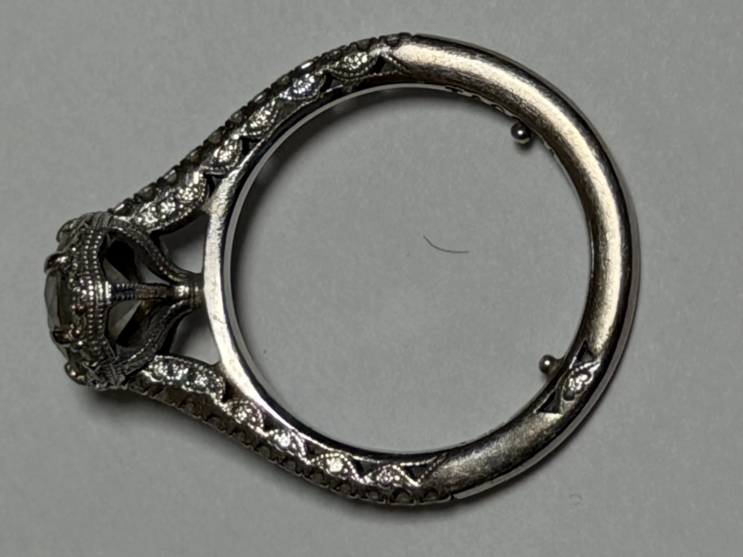 Preloved tacori engagement ring overhead view .jpg