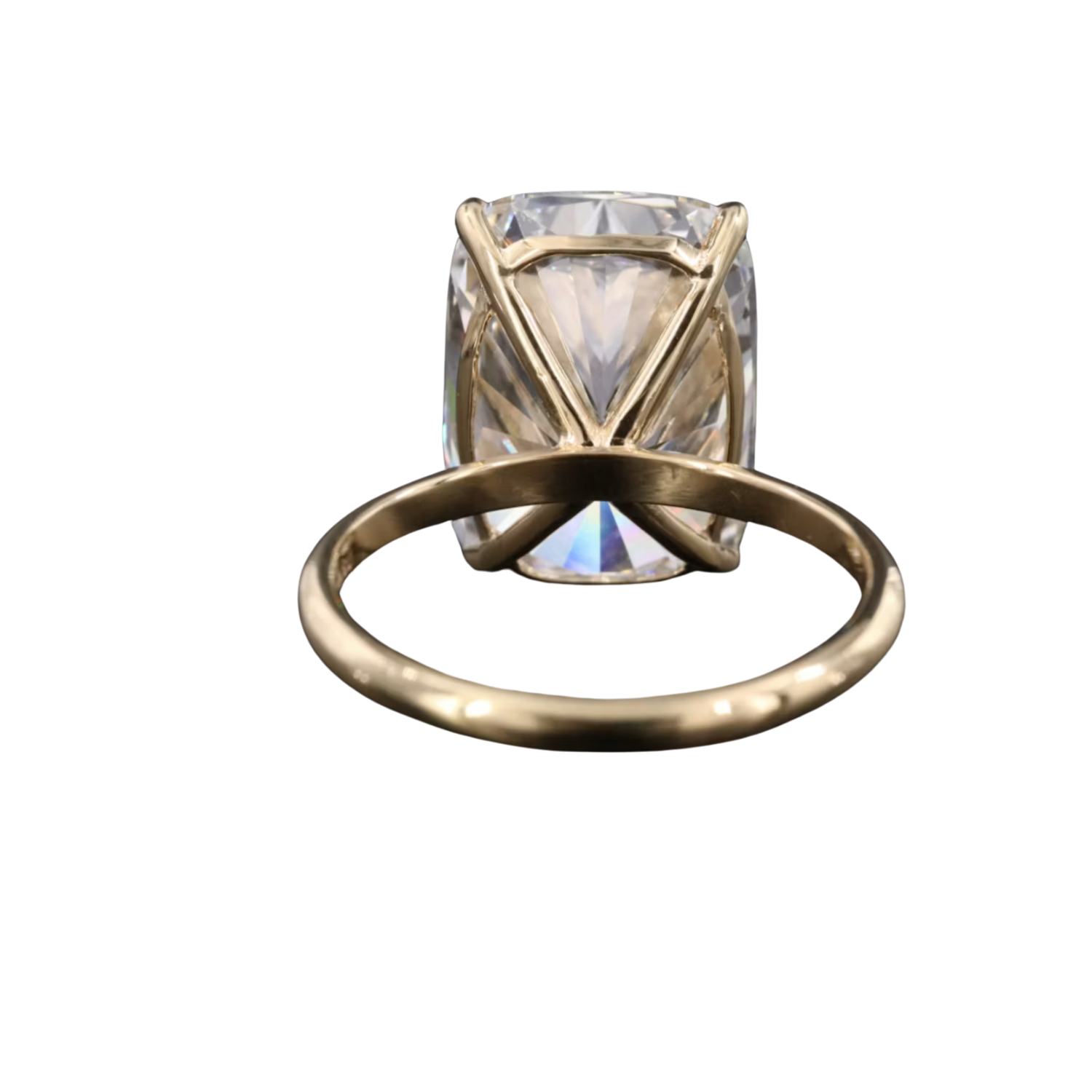 Lydia rear view of cushion cut lab grown engagement ring.png
