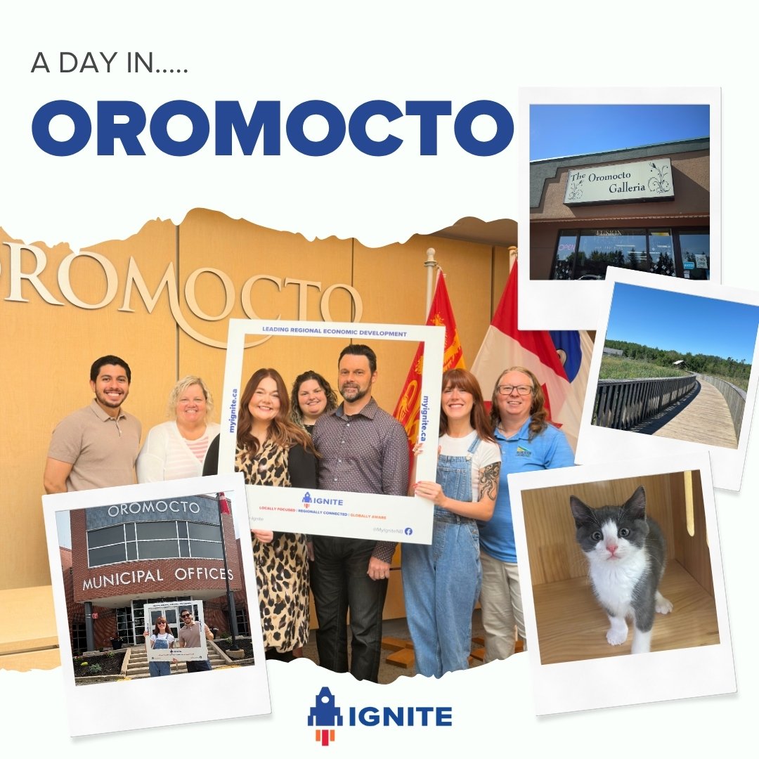 A Day in Oromocto with the Ignite Marketing Team