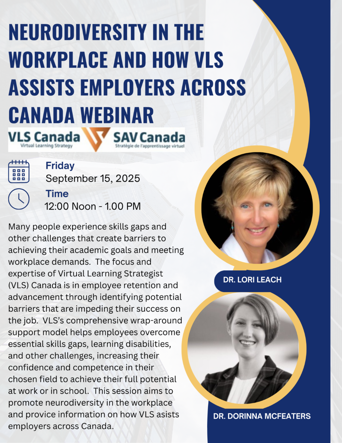 Neurodiversity in the Workplace and how VLS Assists Employers Across Canada - Webinar
