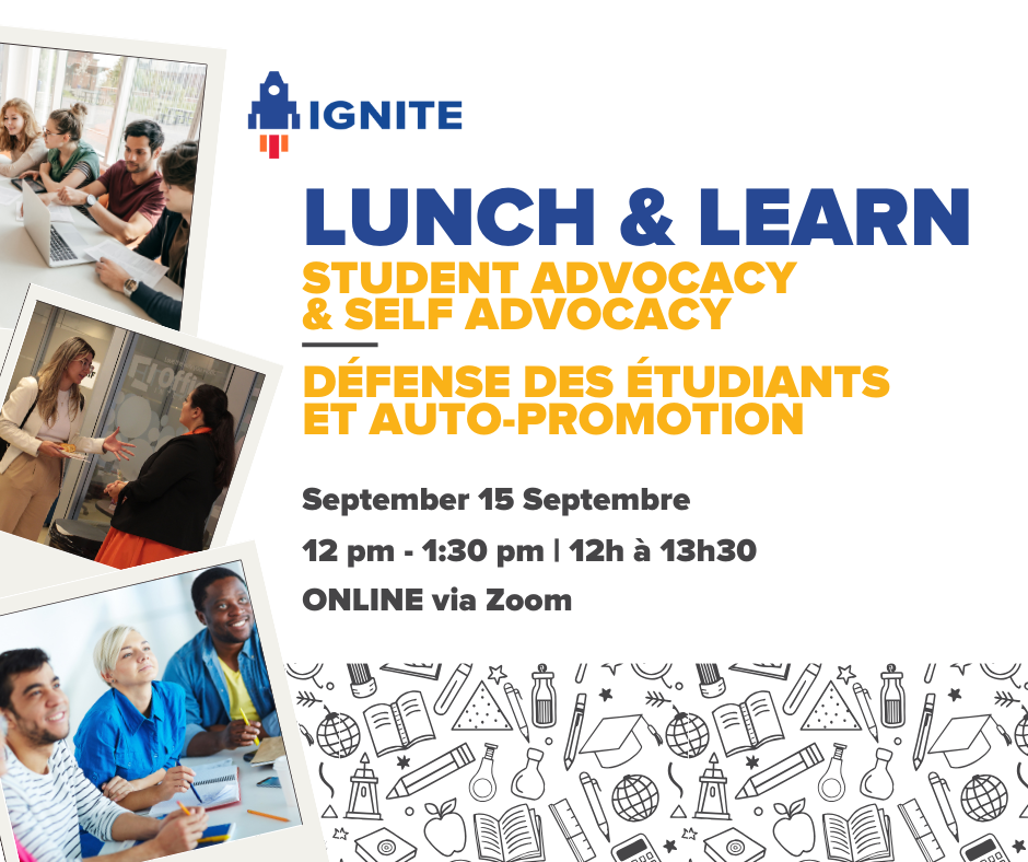 Lunch & Learn: Student Advocacy & Self Advocacy