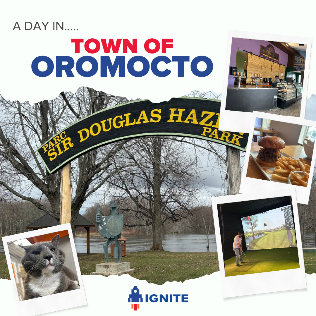 A Day in Town of Oromocto with the Ignite Marketing Team