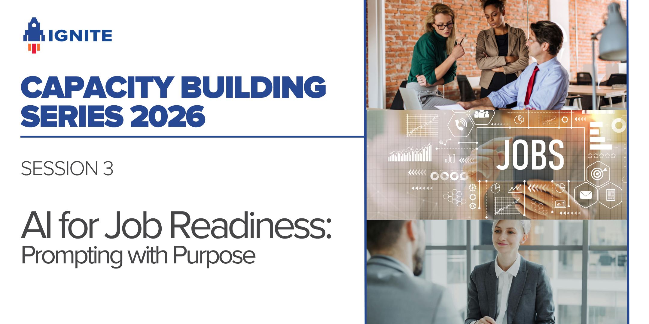 Q3 Capacity Building: AI for Job Readiness: Prompting with Purpose