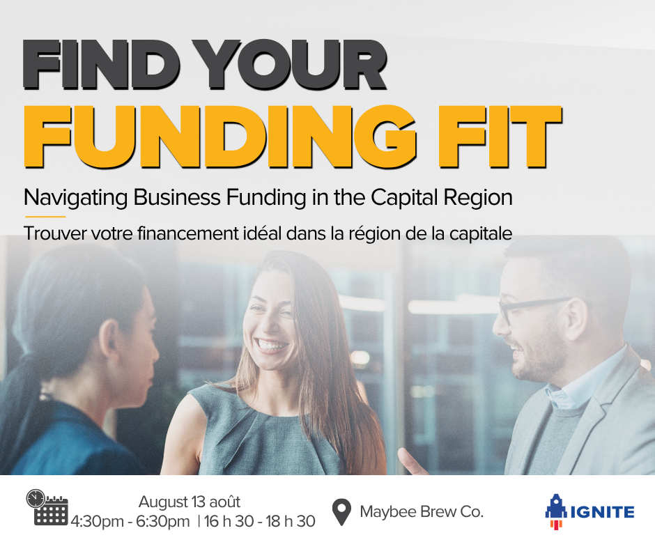 Find Your Funding Fit: Navigating Business Funding in the Capital Region