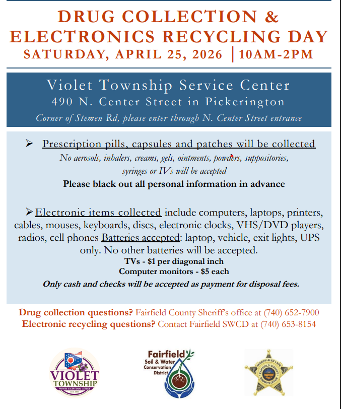 Pickerington: Electronic and Drug Recycling Day 