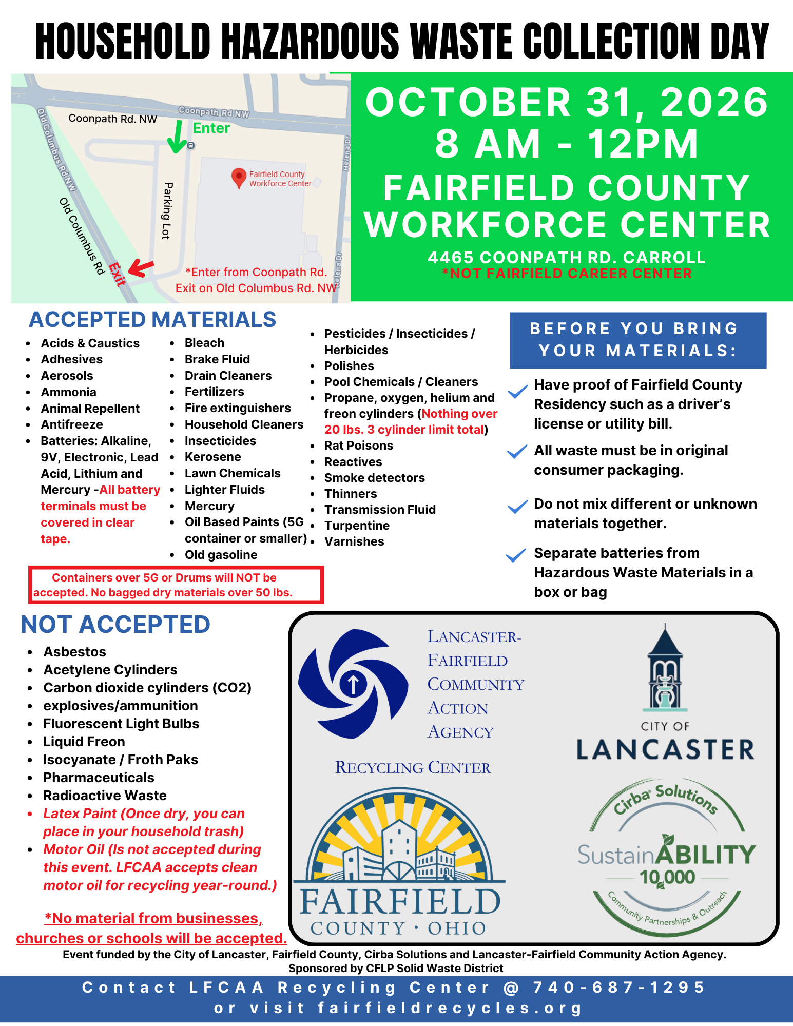 Household Hazardous Waste Day