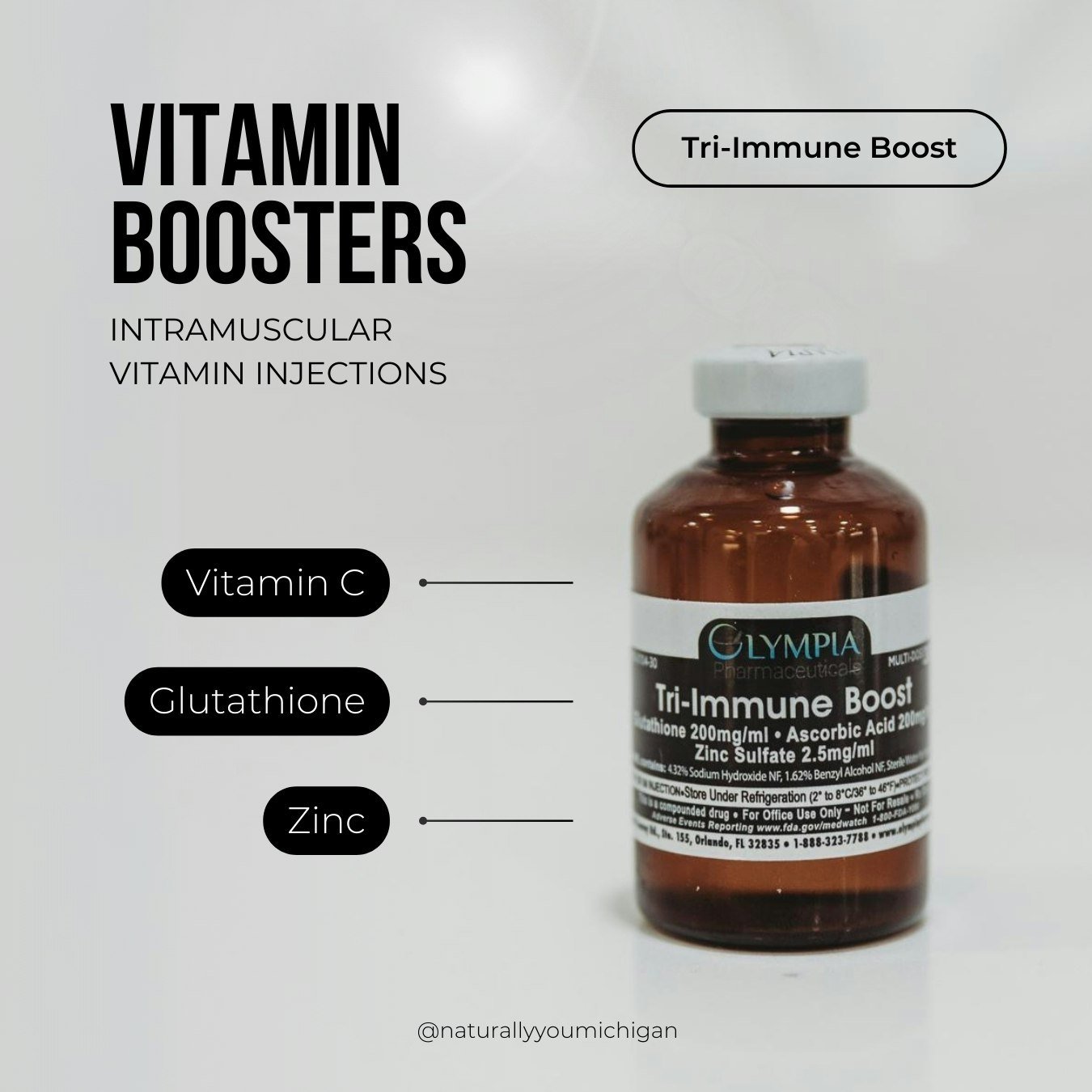 Our recommendation on how to stay healthy this season! 👇🏼 

Tri-Immune Booster is a triple-defense immunity formula that consists of potent antioxidants and an essential mineral that assists in supporting the body's immune response.

Book your week