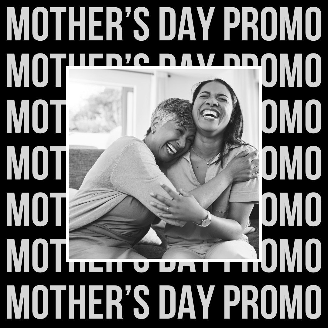 Celebrate Mother's Day with our special promotion! Treat a mom in your life to a relaxing facial and receive 20% off a second facial for yourself!

Book your appointments now and give the gift of glowing skin this Mother's Day! 🖤 ✨ 

Hurry, this off